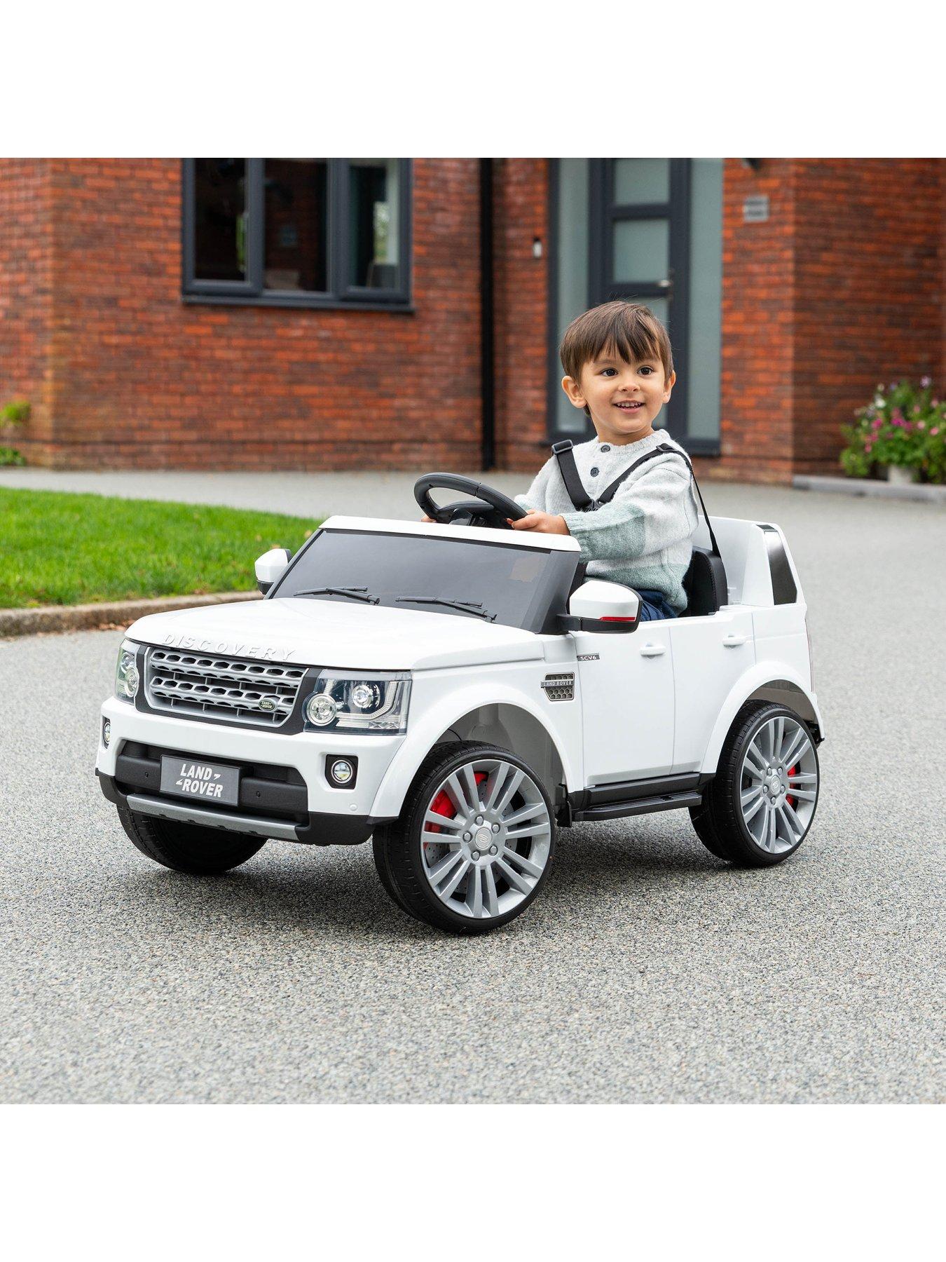 Image 2 of 7 of XOOTZ Land Rover Discovery Electric Ride-On Car - White