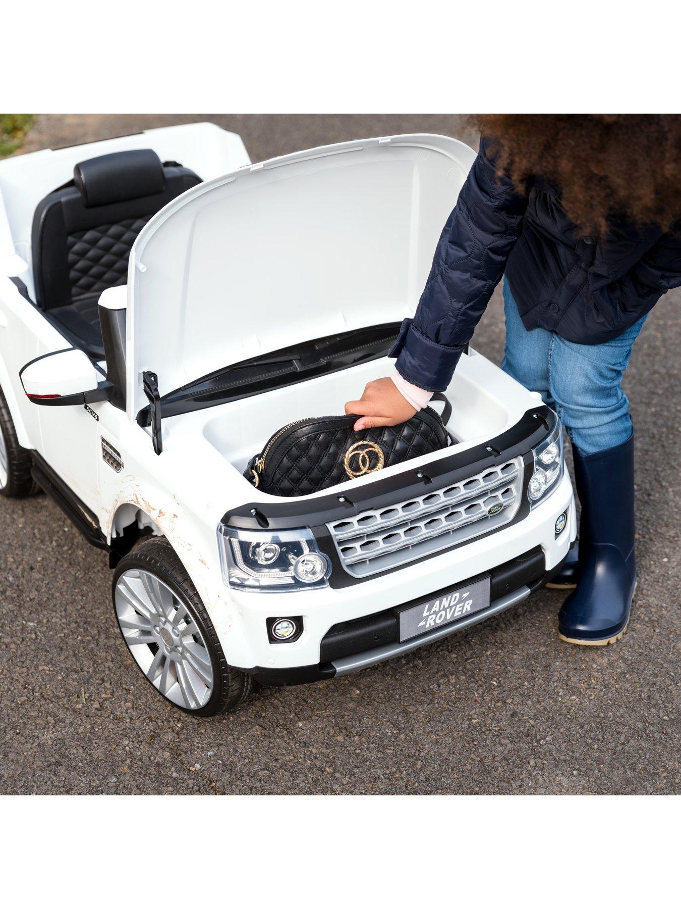 Image 3 of 7 of XOOTZ Land Rover Discovery Electric Ride-On Car - White