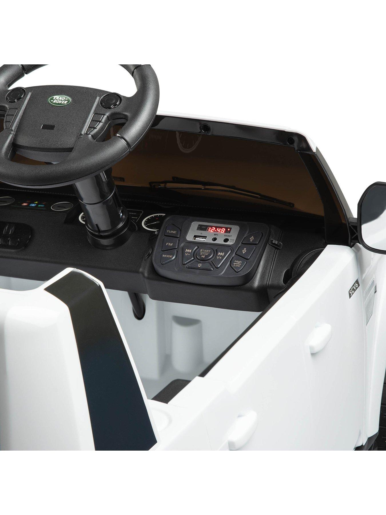 Image 6 of 7 of XOOTZ Land Rover Discovery Electric Ride-On Car - White