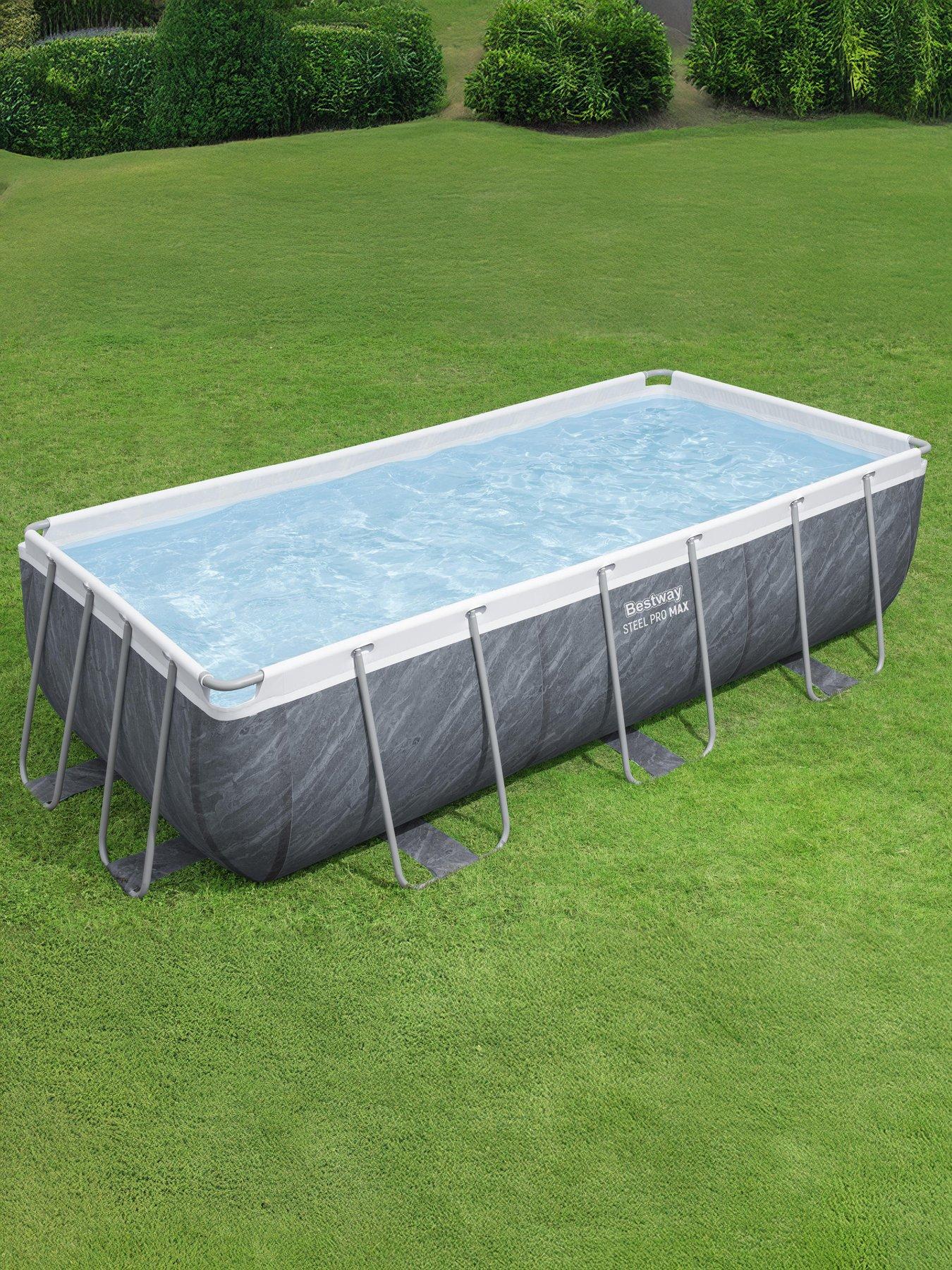 Image 6 of 7 of Bestway Steel Pro MAX 13ft 3 x 6ft 7 x 39.5in Rectangular Pool Set