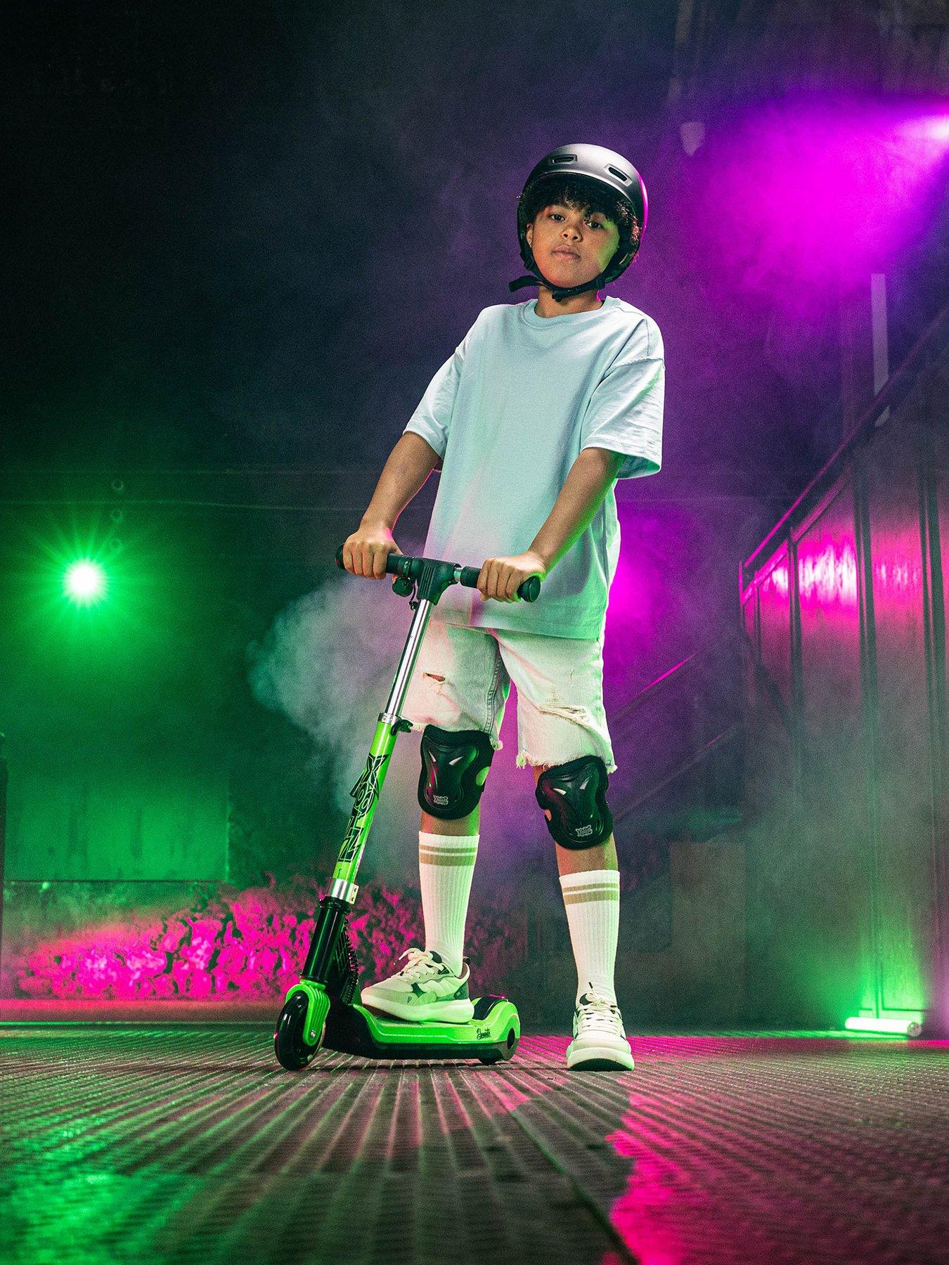 Image 1 of 8 of XOOTZ Elements Electric Scooter - Green