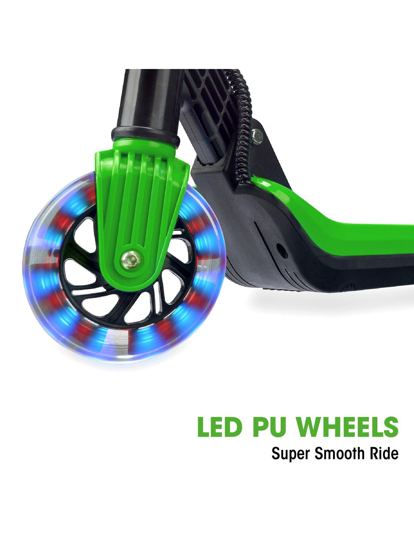  image of xootz-elements-electric-scooter-green