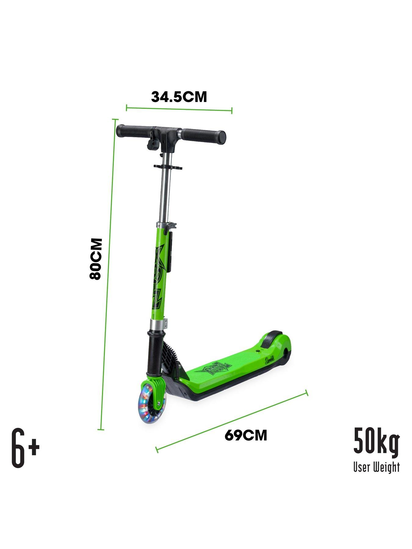 Image 7 of 8 of XOOTZ Elements Electric Scooter - Green