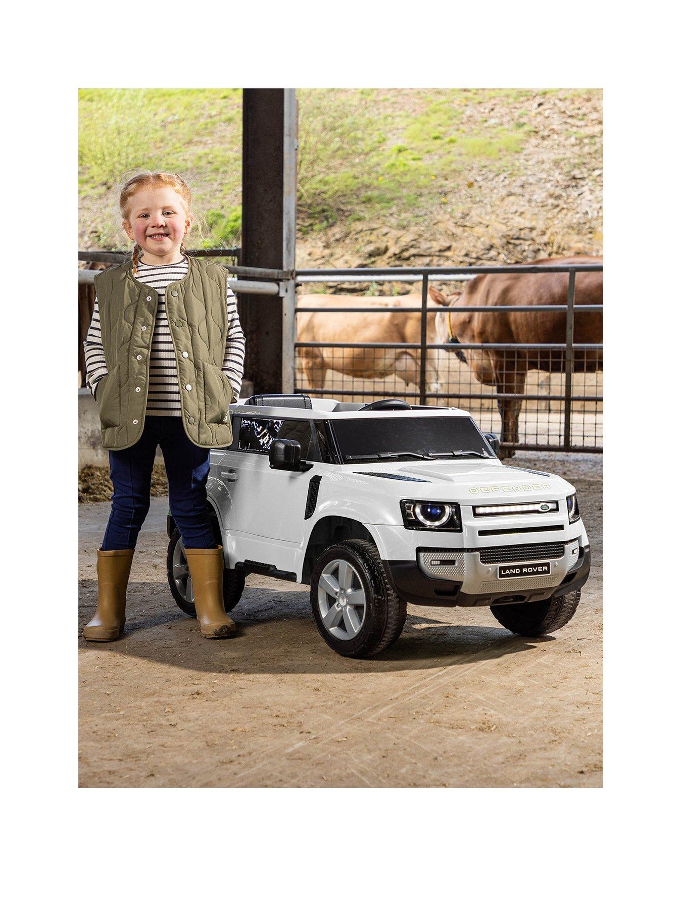 undefined Defender Electric Ride-On Car - White