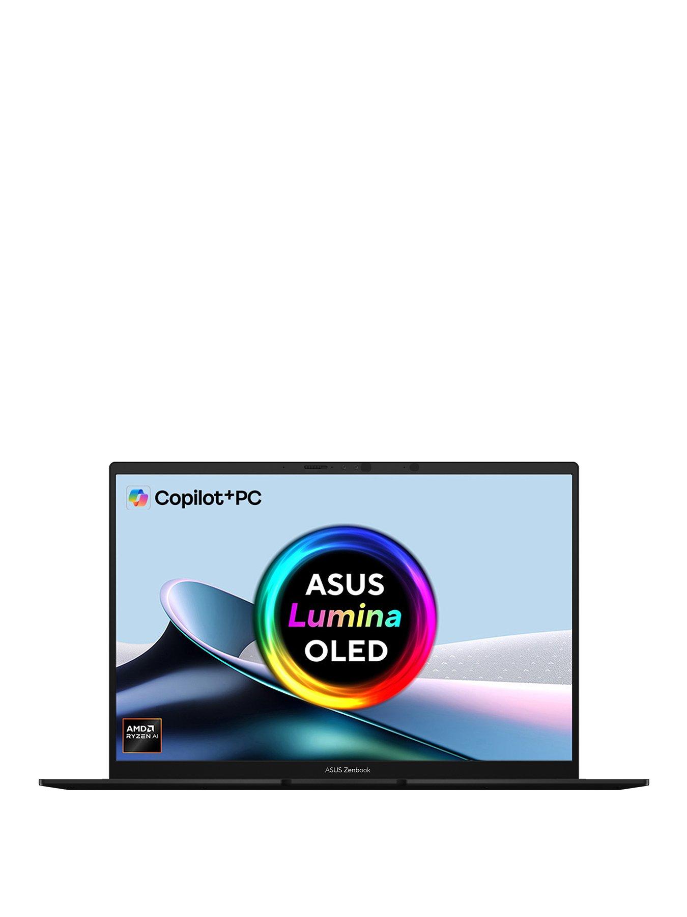 asus-zenbook-14-olednbspcopilot-pc-laptopnbsp--14in-28k-oled-amd-ryzen-ai-7-16gb-ram-1tb-ssd-black