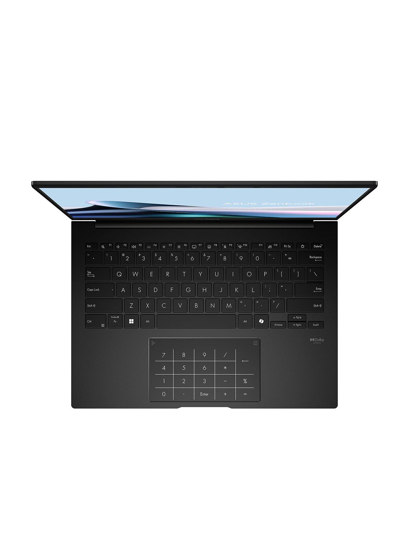 Image 3 of 7 of Asus Zenbook 14 OLED&nbsp;Copilot+ PC&nbsp; Laptop&nbsp;- 14in WQXGA+,&nbsp;AMD Ryzen AI 5, 16GB RAM, 1TB SSD&nbsp;- Black