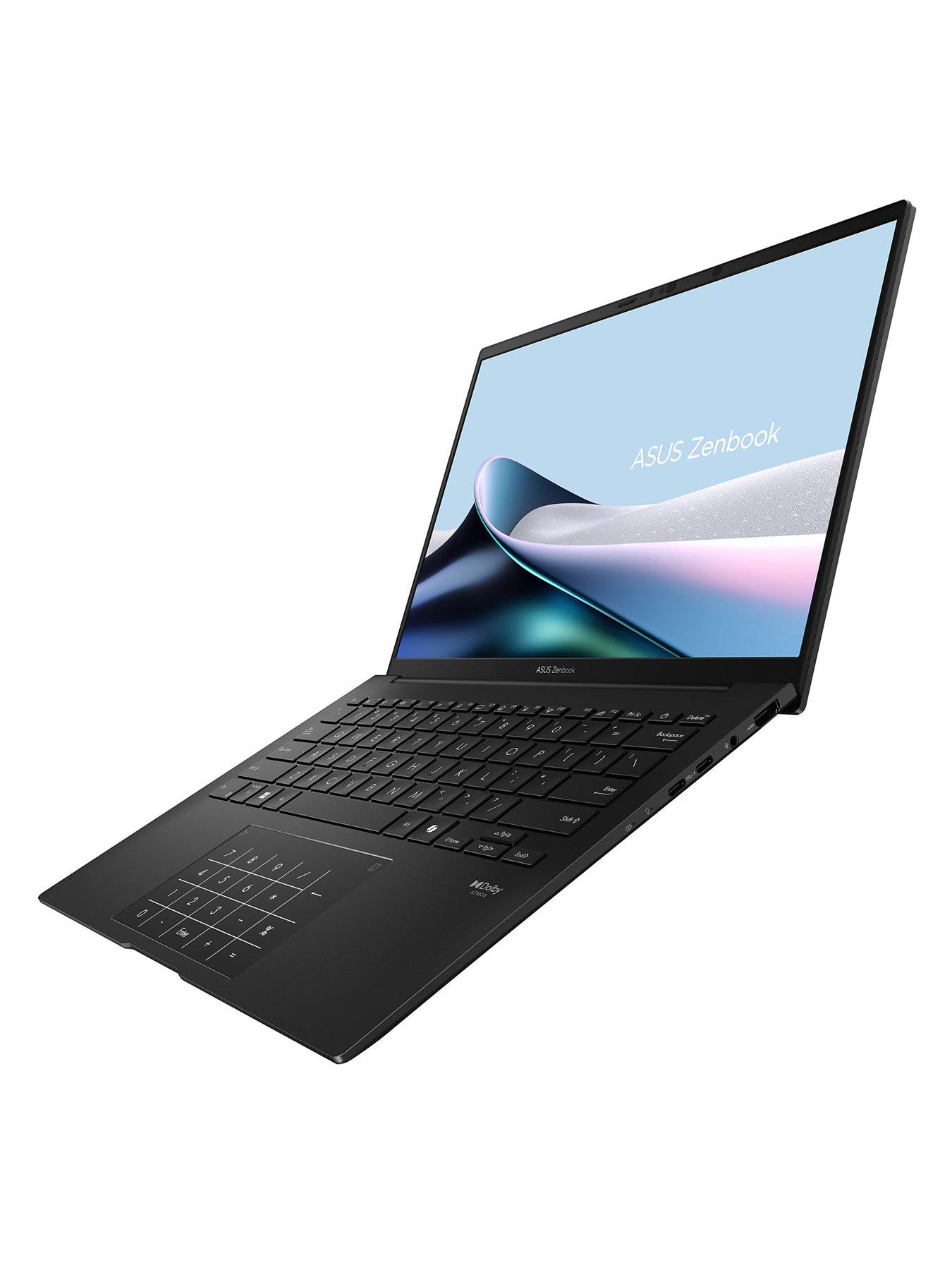 Image 4 of 7 of Asus Zenbook 14 OLED&nbsp;Copilot+ PC&nbsp; Laptop&nbsp;- 14in WQXGA+,&nbsp;AMD Ryzen AI 5, 16GB RAM, 1TB SSD&nbsp;- Black