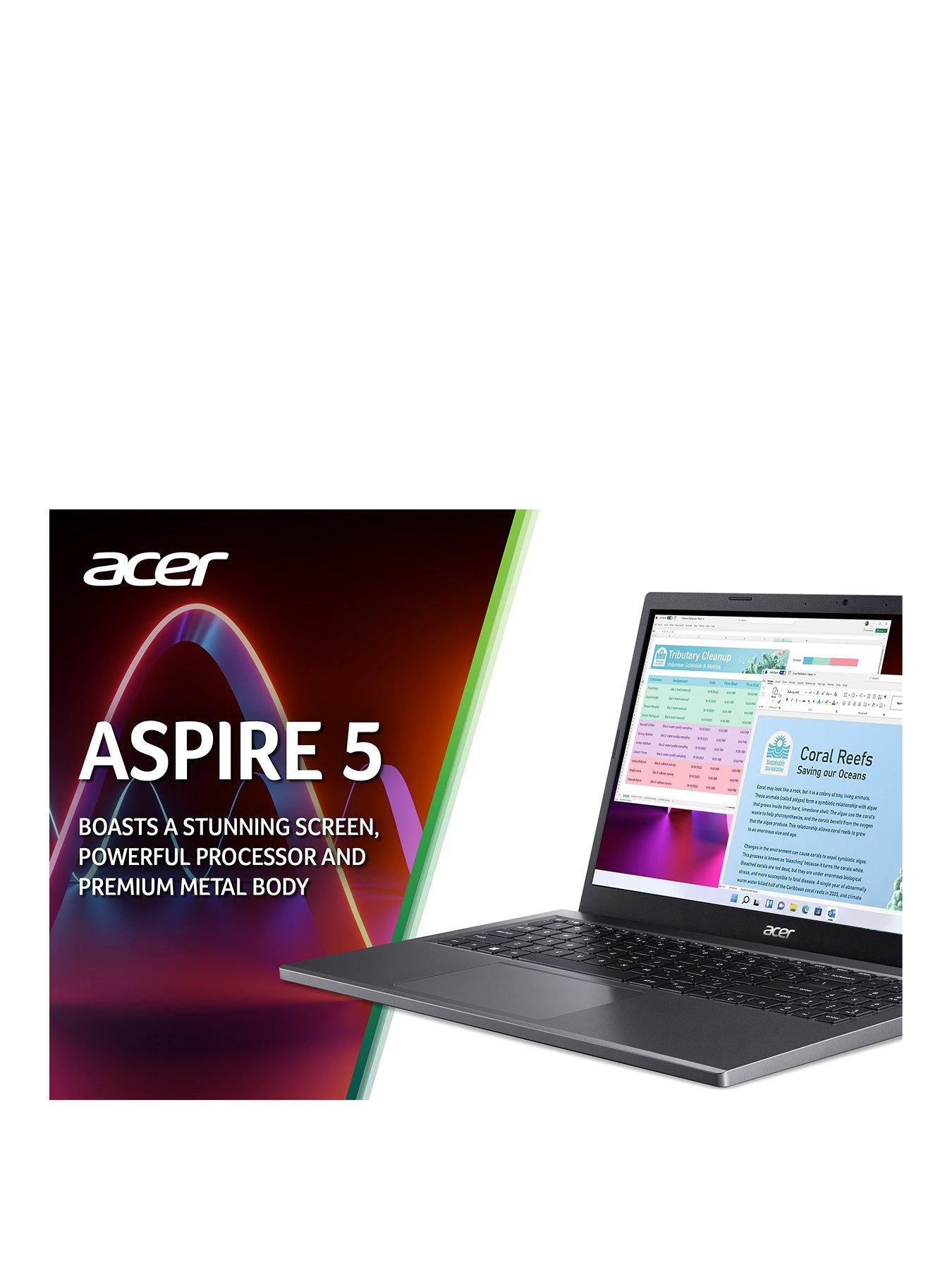  image of acer-aspire-5-a515-48m-laptop-156in-fhd-amd-ryzen-7-7730u-16gb-ram-1tb-ssd-iron