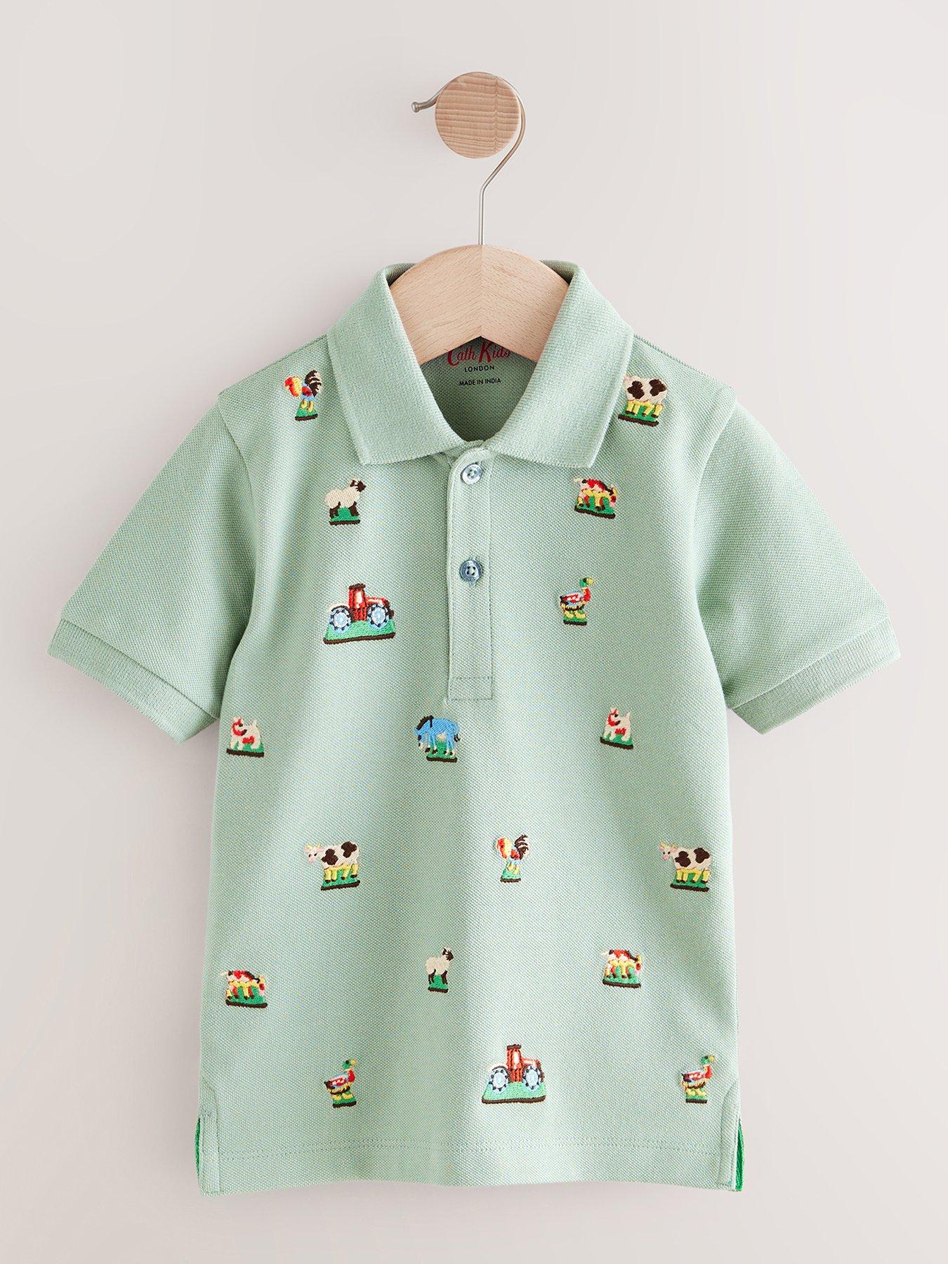 cath-kidston-farmyard-polo-top-green