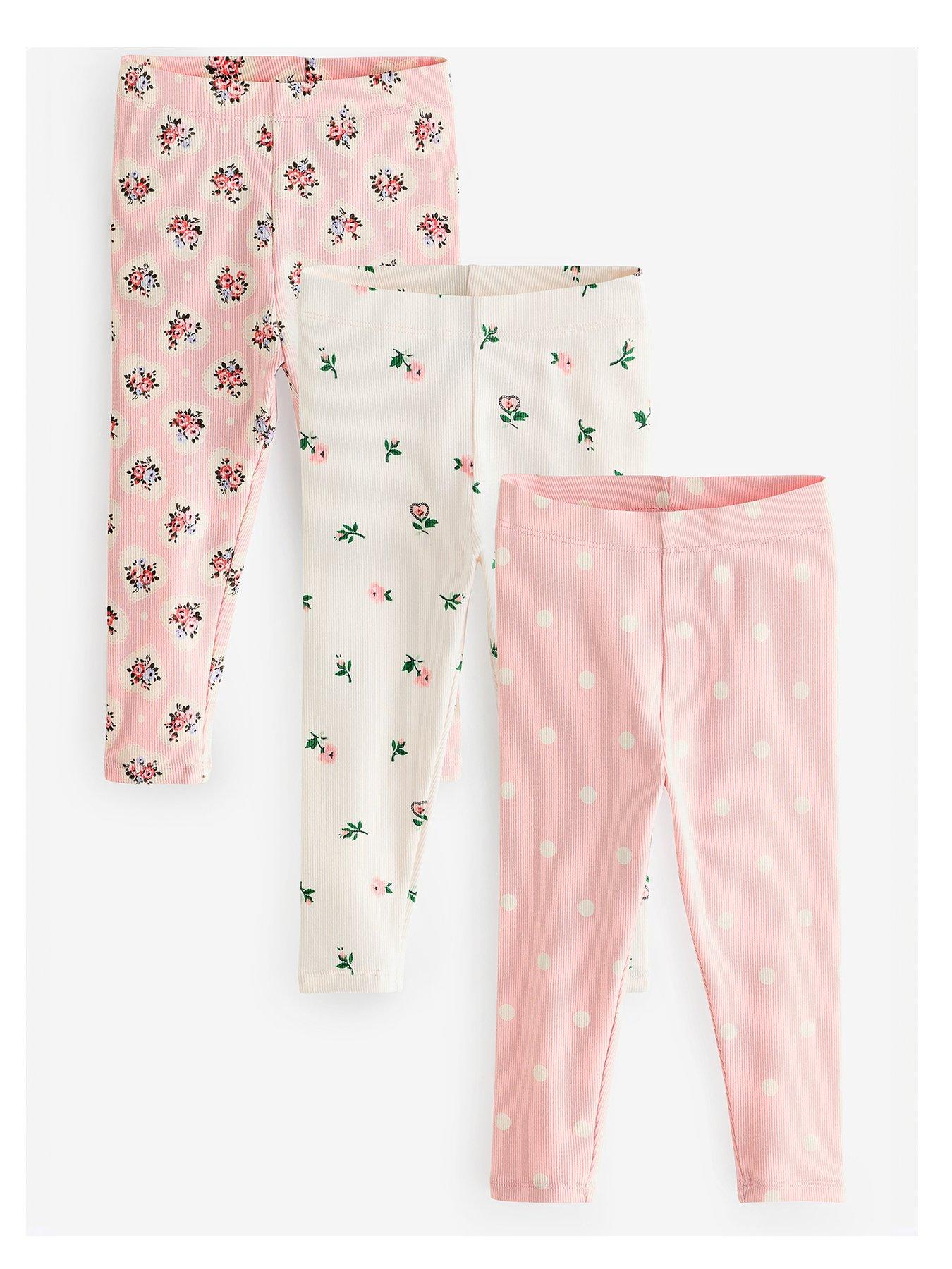 cath-kidston-floral-ribbed-leggings-3-pack-pink