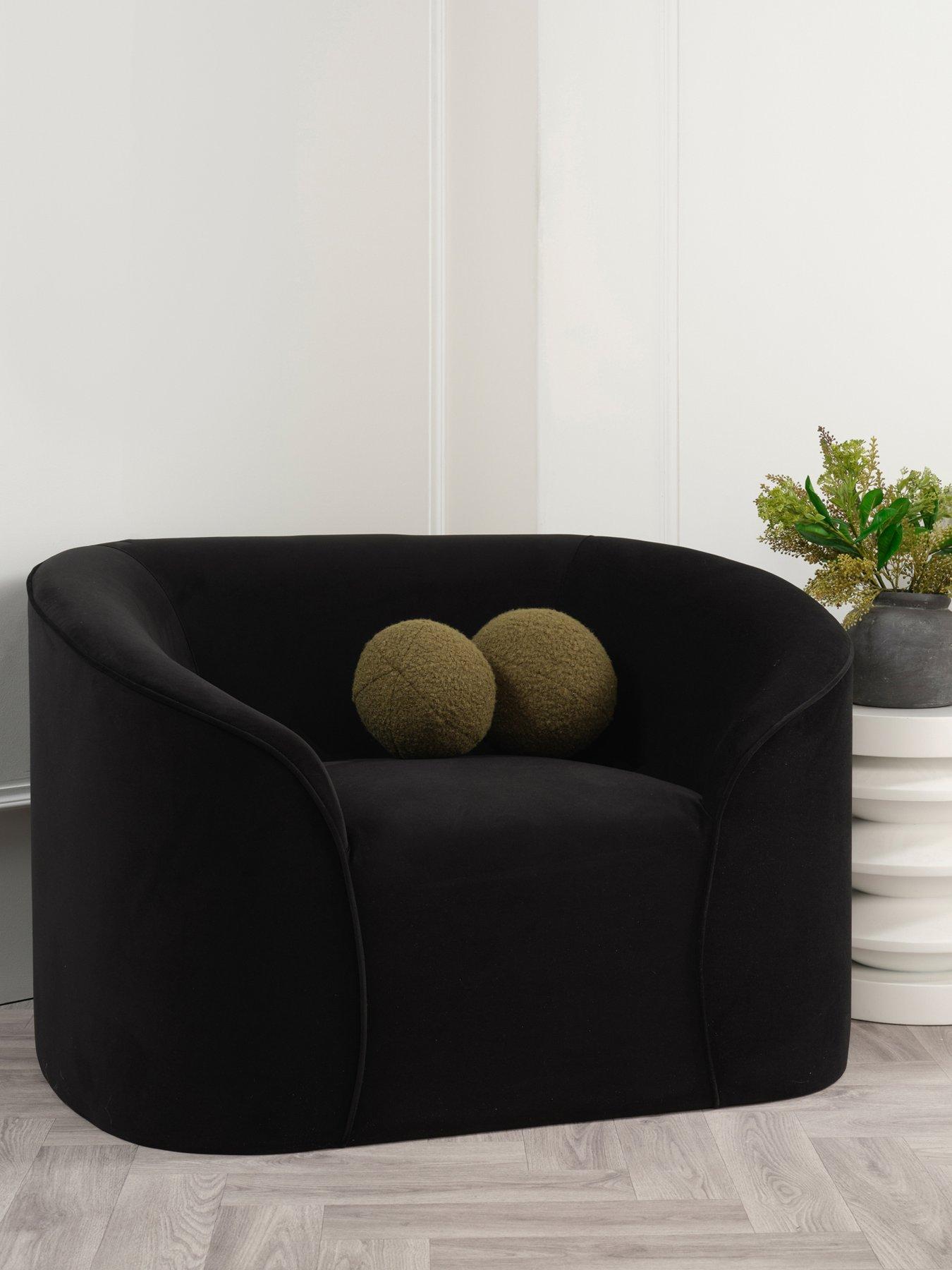 Image 1 of 5 of LPD Home Zuma Armchair - Black