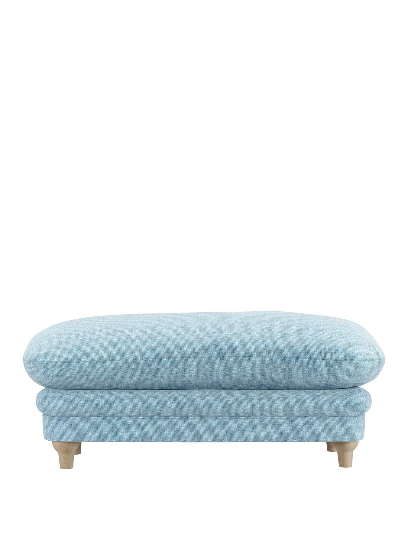  image of lpd-home-plumpton-footstool-duck-egg