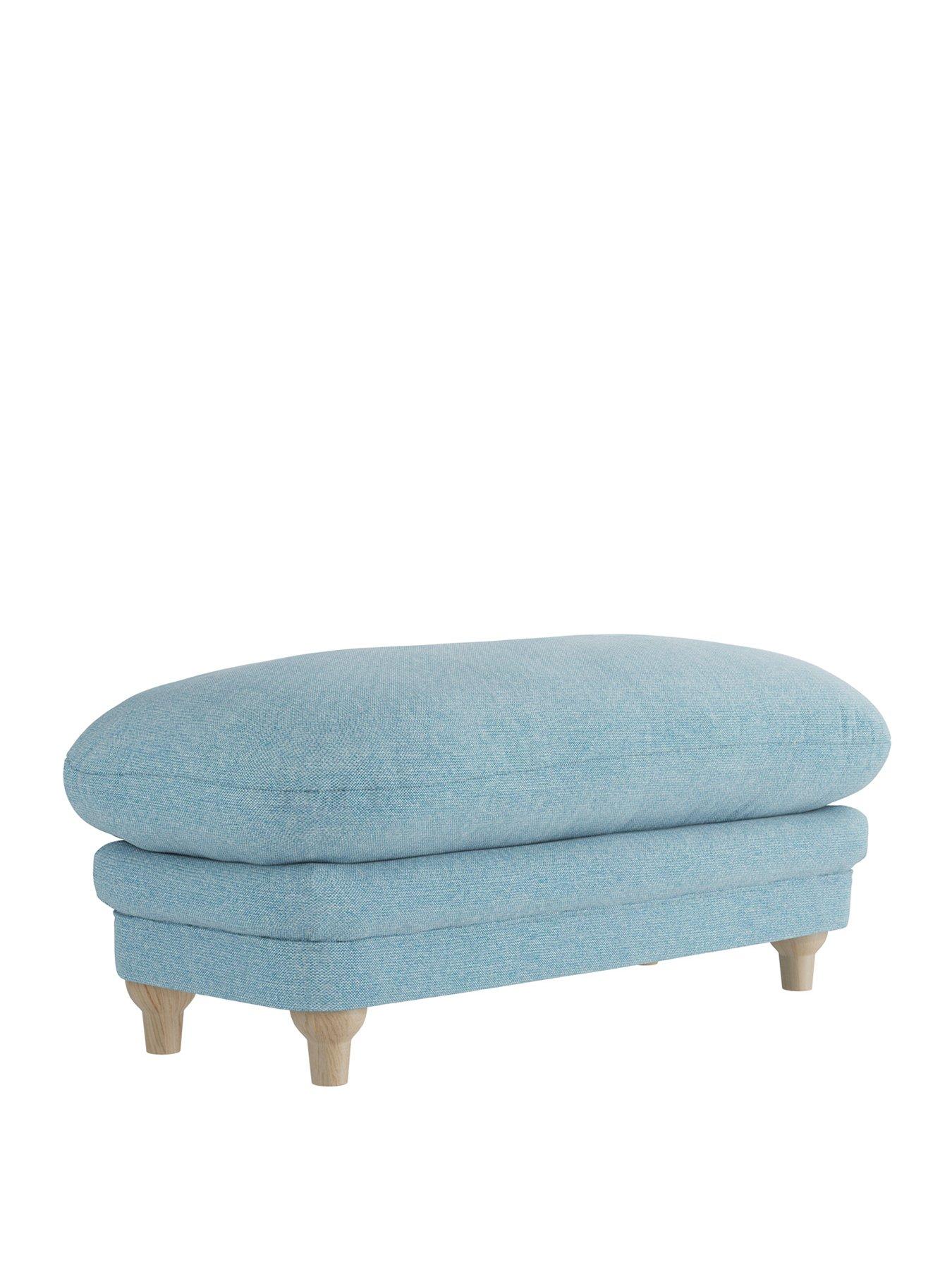  image of lpd-home-plumpton-footstool-duck-egg
