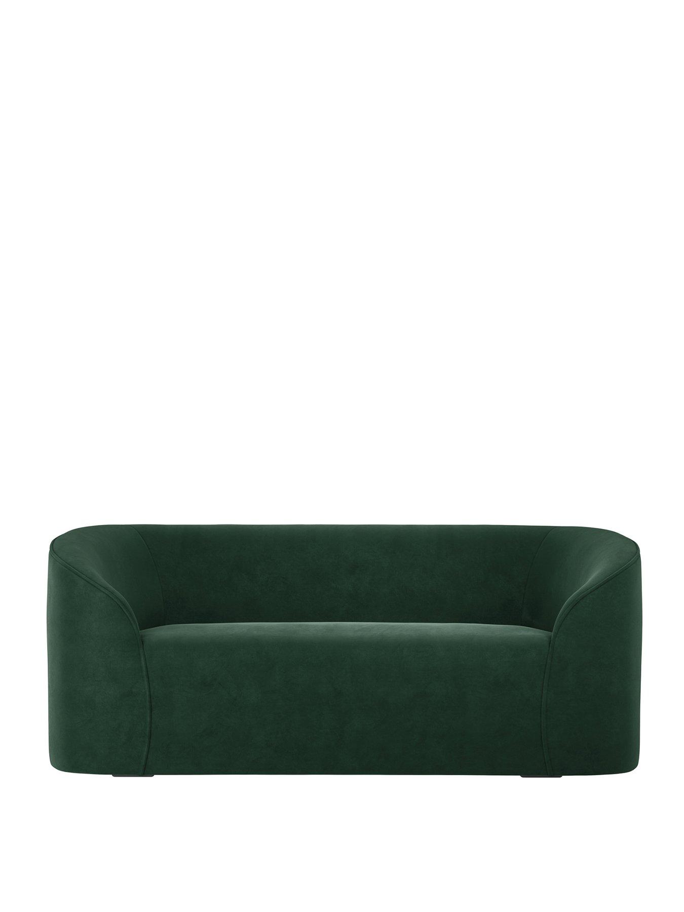  image of lpd-home-zuma-2-seater-sofa-green