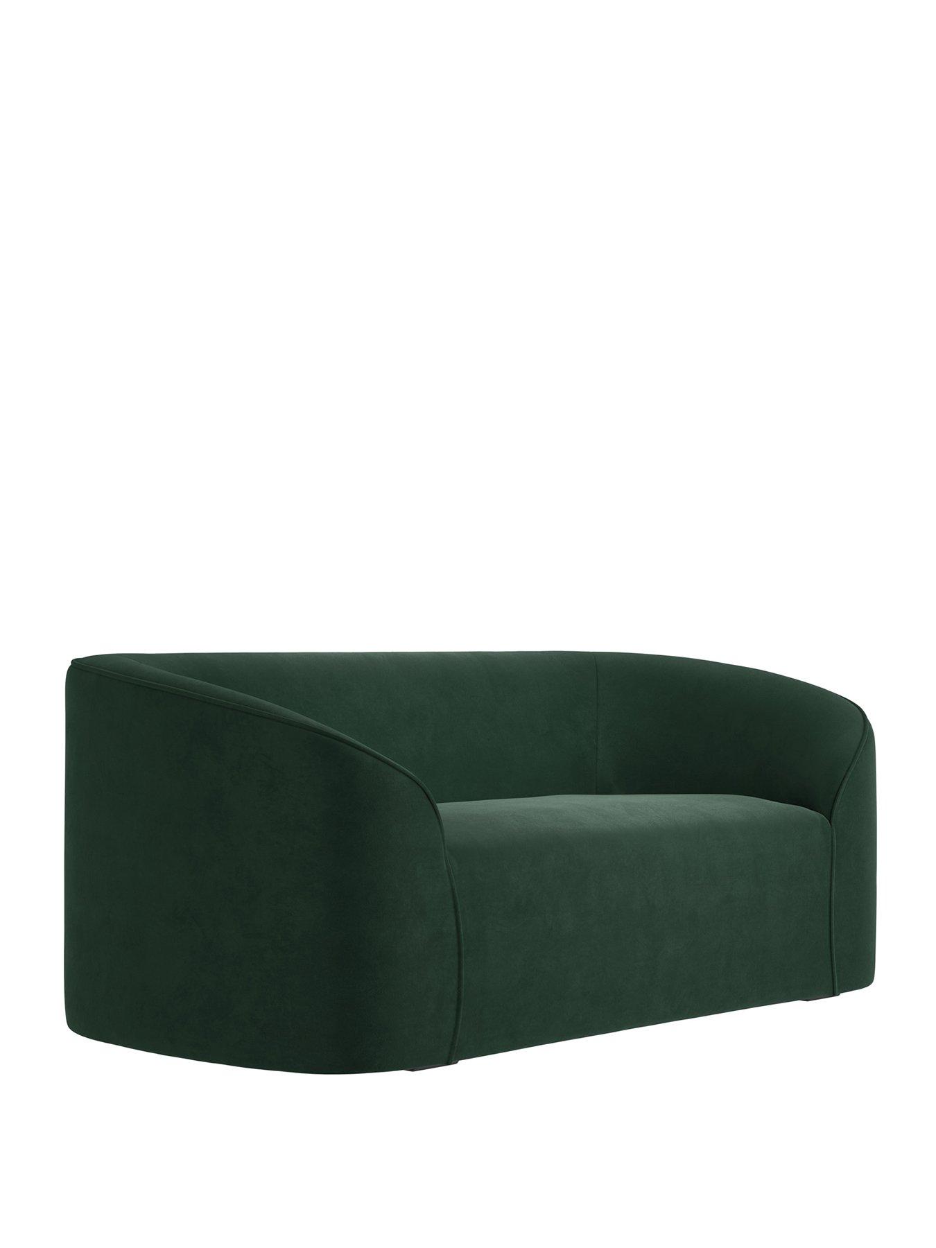  image of lpd-home-zuma-2-seater-sofa-green