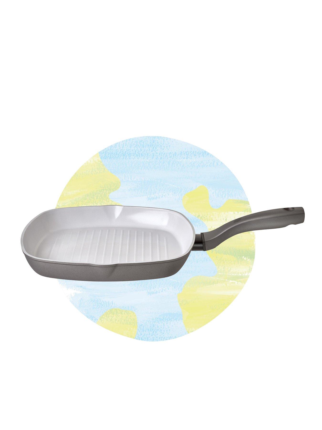  image of prestige-earth-pan-ceramic-non-stick-28-cm-open-square-grill-pan