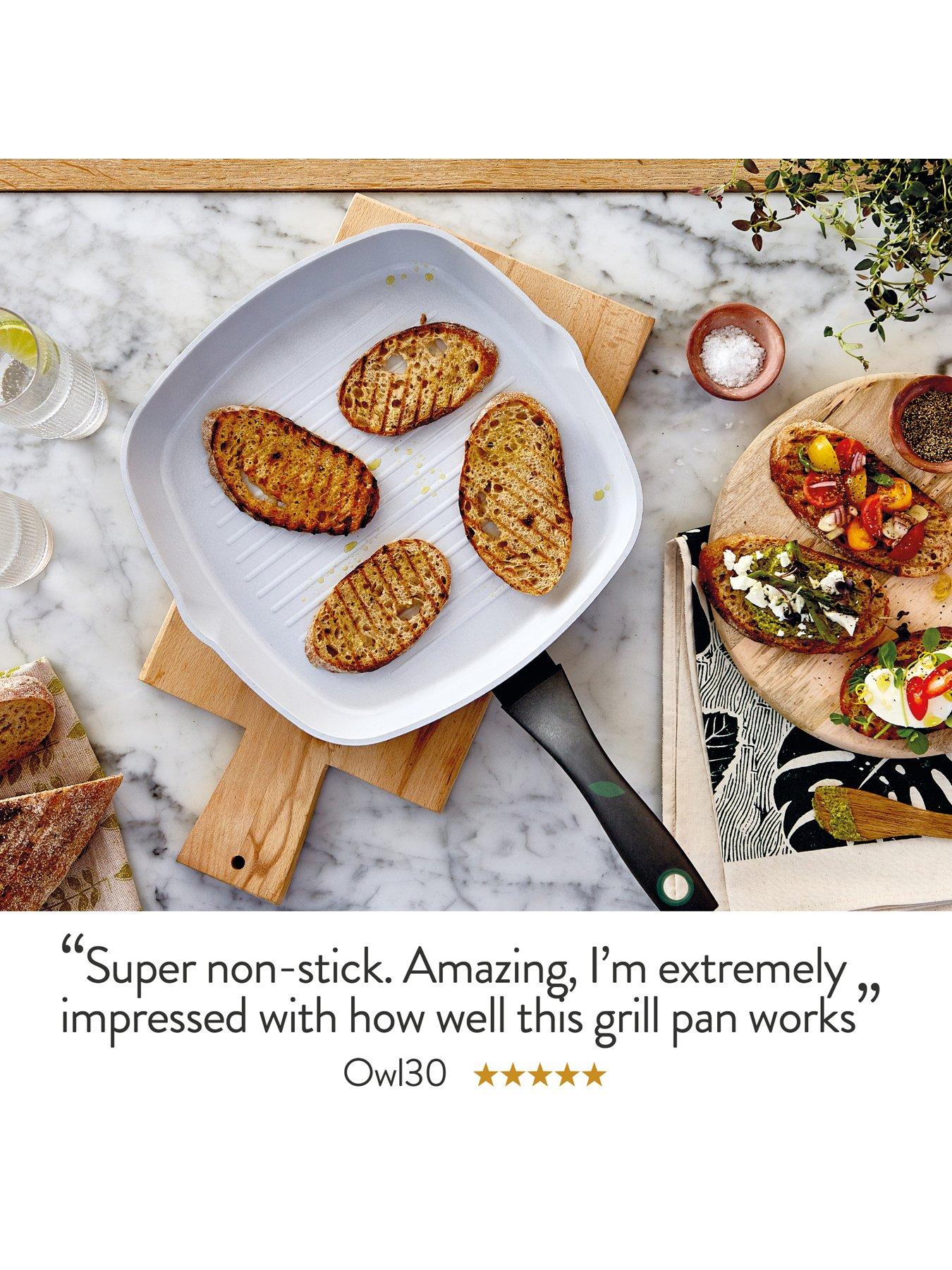  image of prestige-earth-pan-ceramic-non-stick-28-cm-open-square-grill-pan