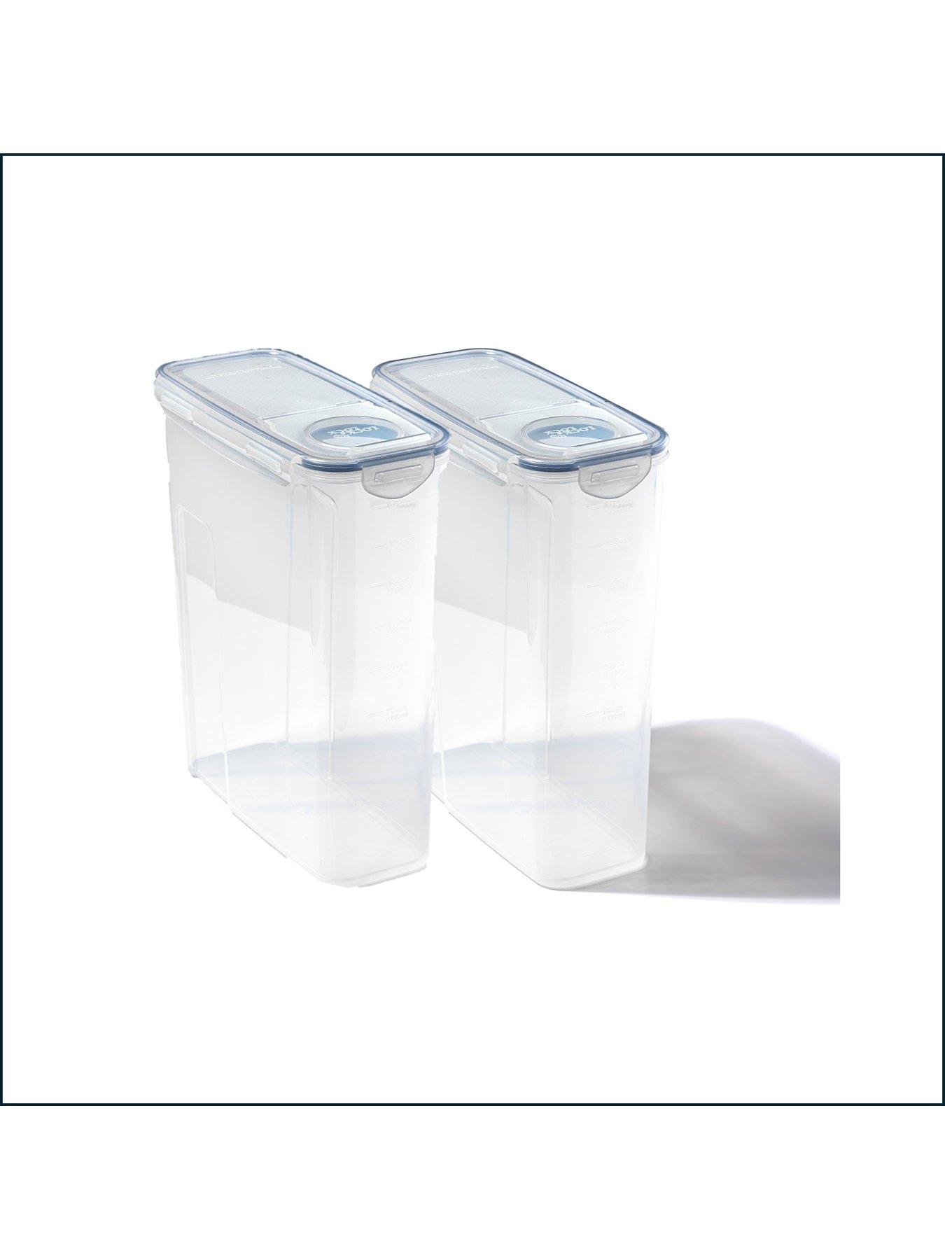 Image 3 of 3 of LocknLock Set Of 2 Cereal Containers