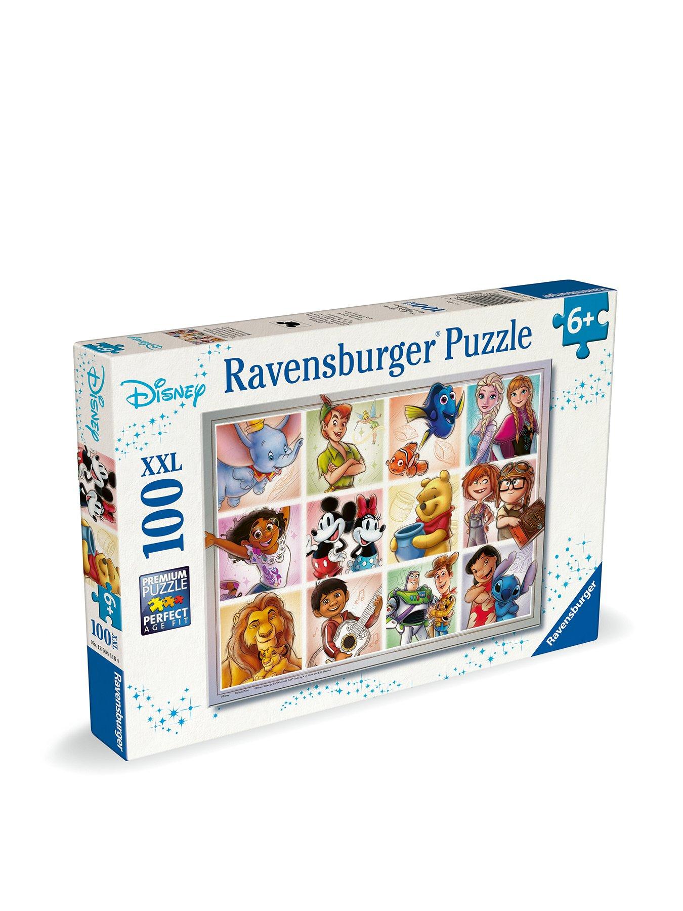 Image 1 of 5 of Disney 100-Piece&nbsp;Multicharacter&nbsp;Jigsaw Puzzle with&nbsp;XXL Large Pieces