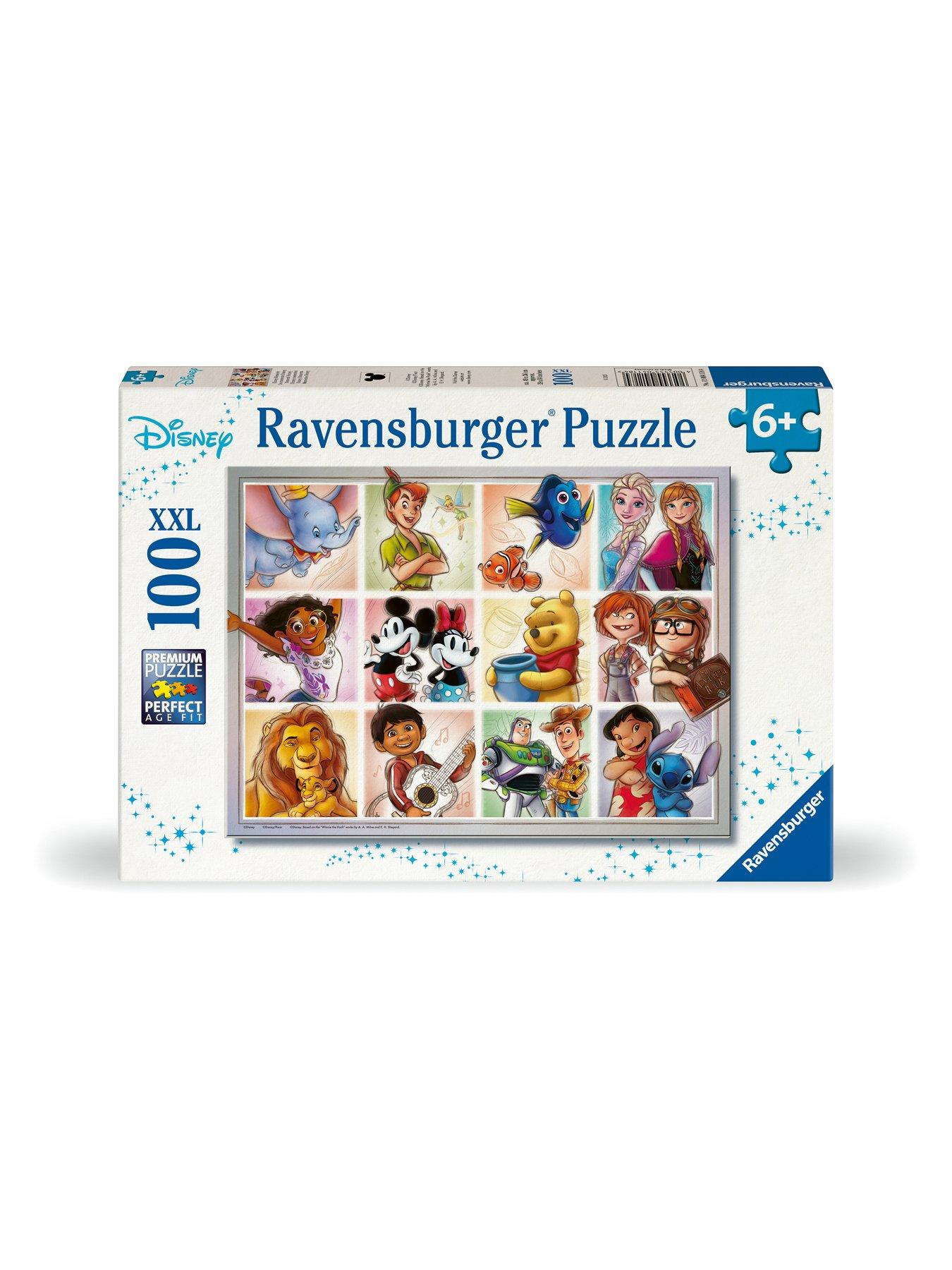 Image 3 of 5 of Disney 100-Piece&nbsp;Multicharacter&nbsp;Jigsaw Puzzle with&nbsp;XXL Large Pieces