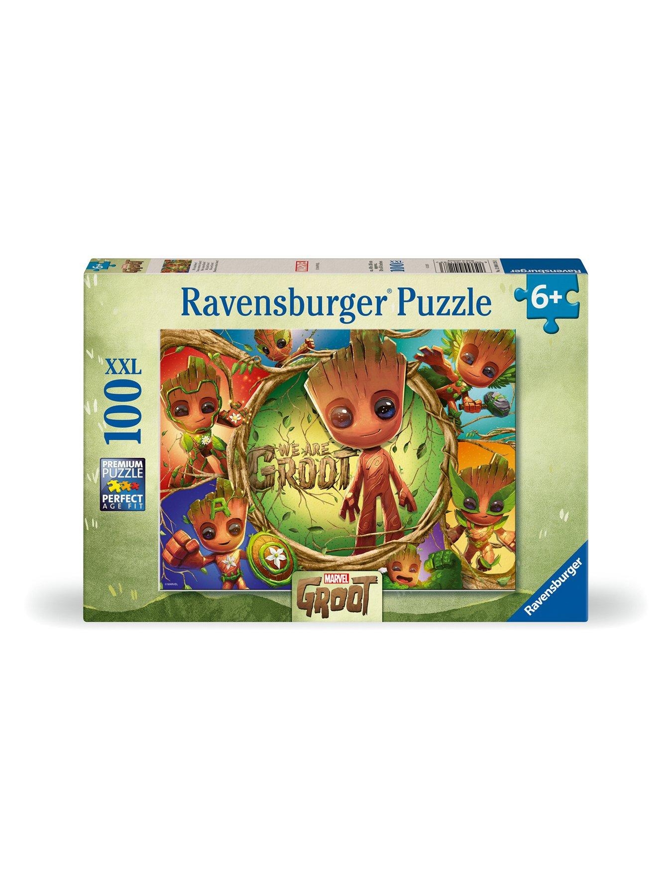  image of marvel-hero-groot-100-piece-jigsaw-puzzlenbspwith-xxl-large-pieces