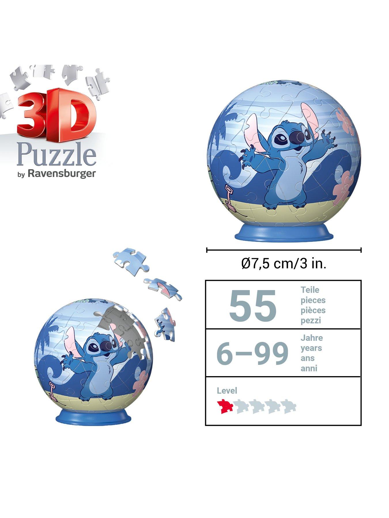  image of disney-stitch-amp-angel-3d-puzzle-54pc-twin-pack