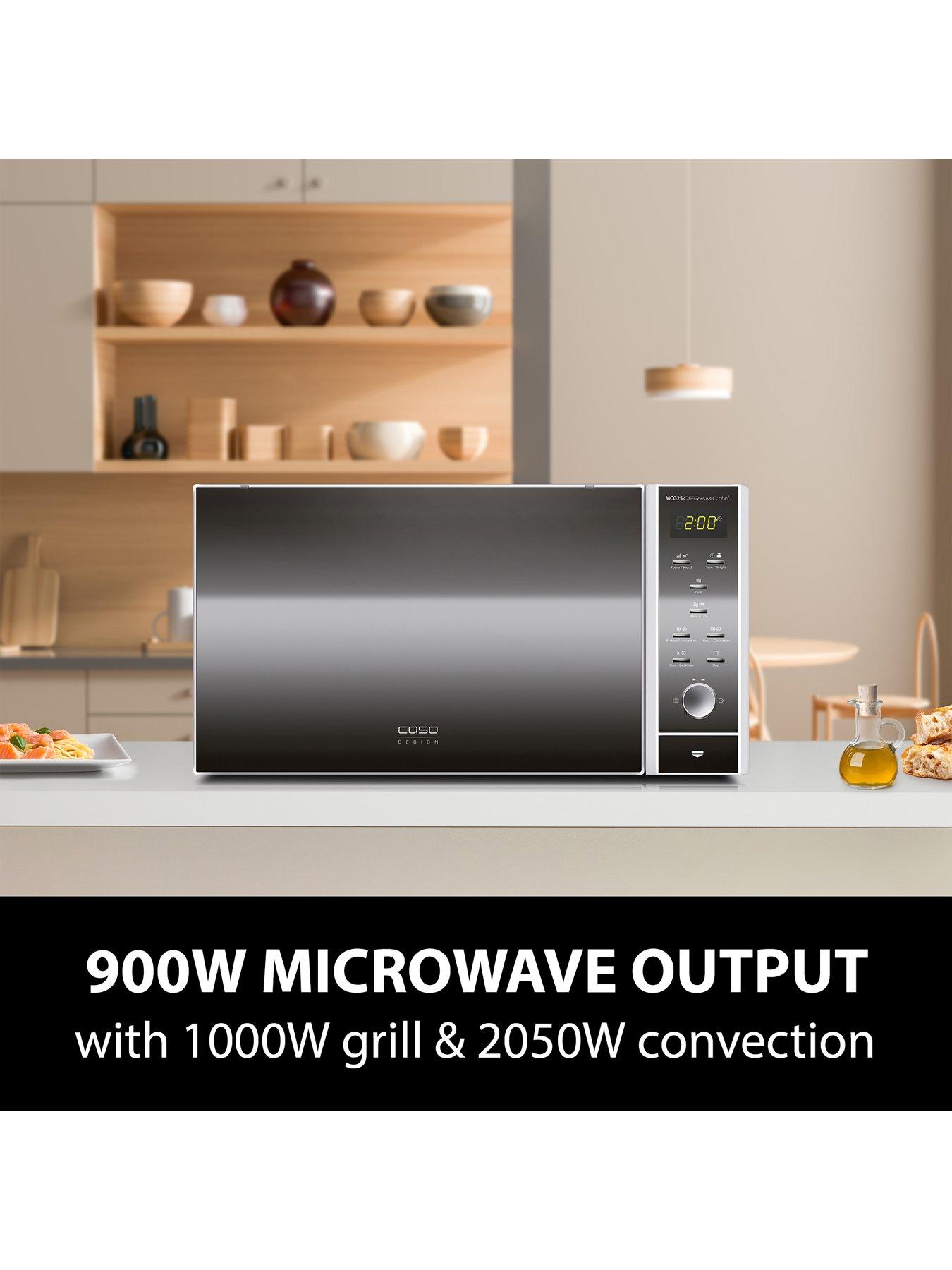  image of caso-design-mcg-25l-ecostyle-ceramic-microwave