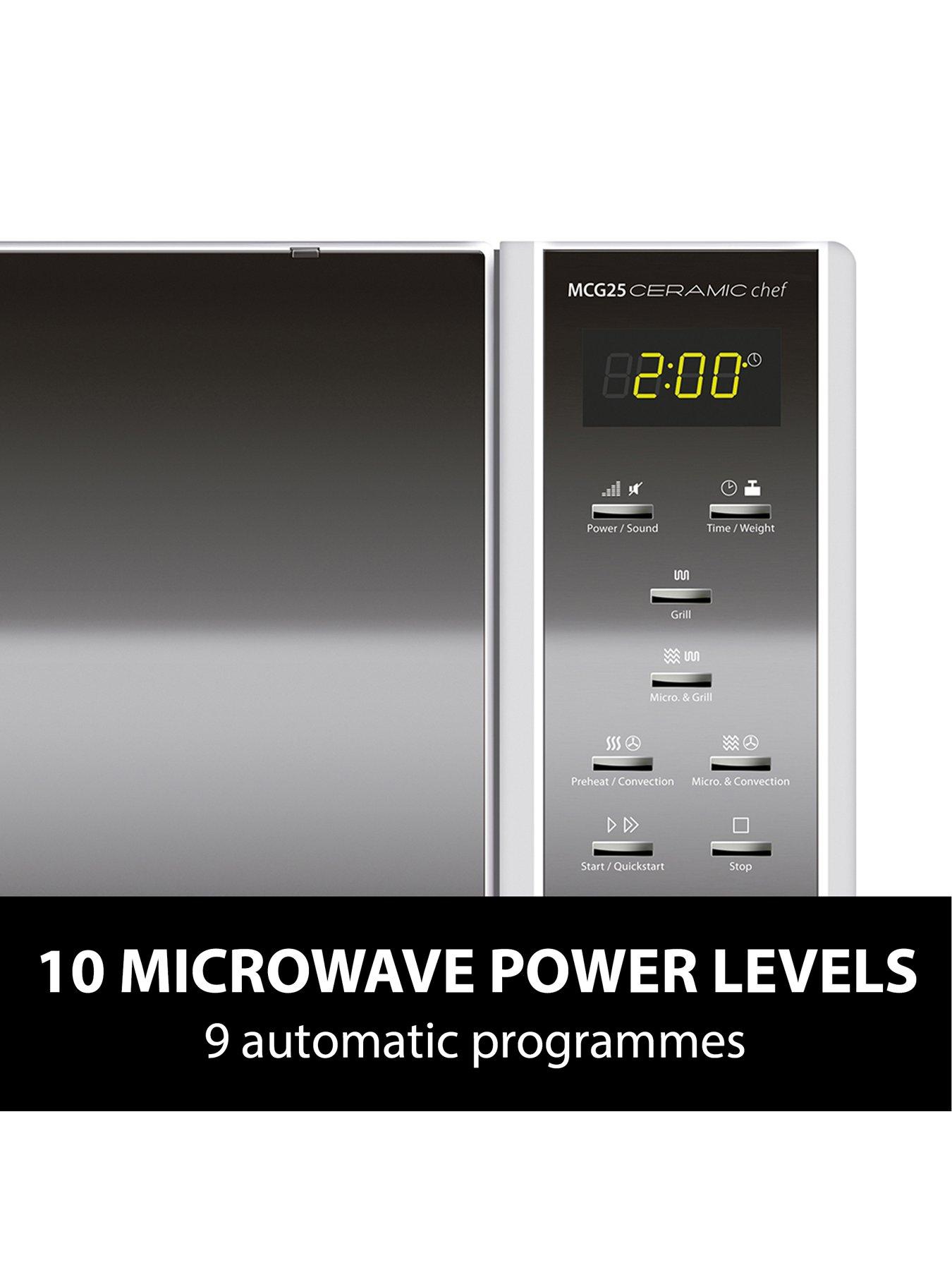  image of caso-design-mcg-25l-ecostyle-ceramic-microwave