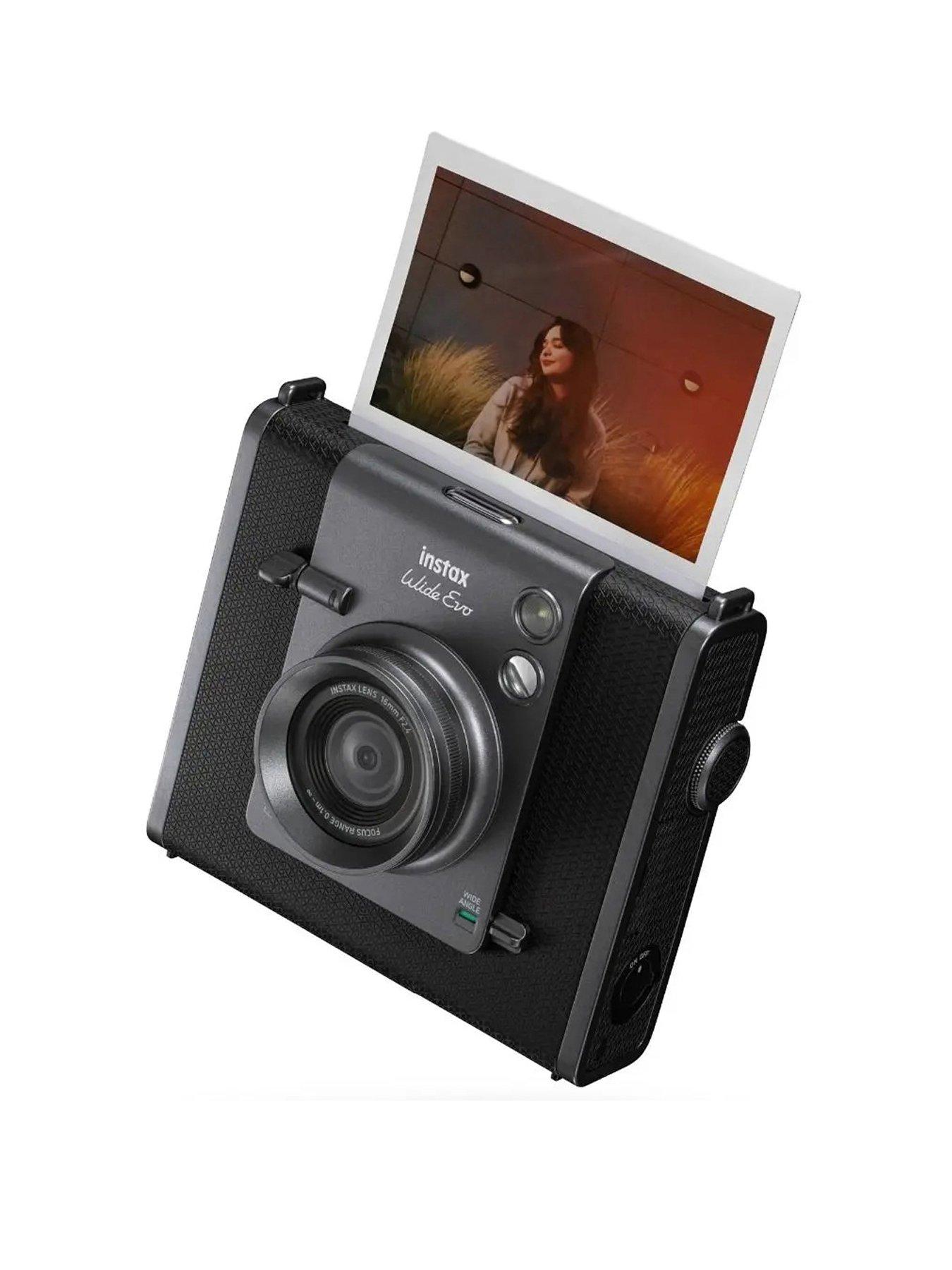  image of fujifilm-instax-wide-evo-hybrid-instant-camera-black-20-shot-film-pack