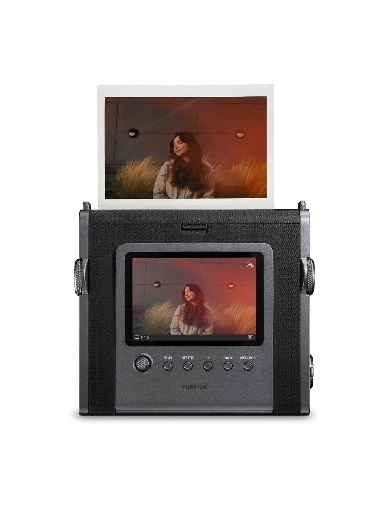  image of fujifilm-instax-wide-evo-hybrid-instant-camera-black-20-shot-film-pack