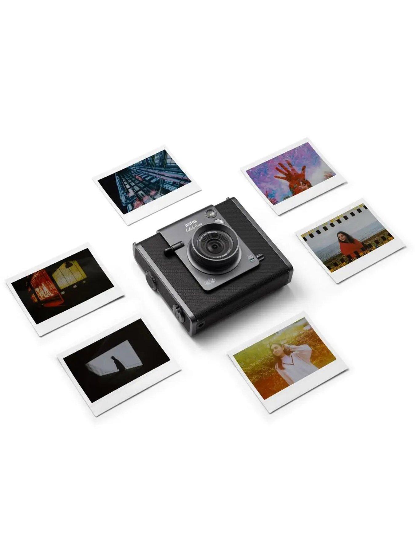 image of fujifilm-instax-wide-evo-hybrid-instant-camera-black-20-shot-film-pack