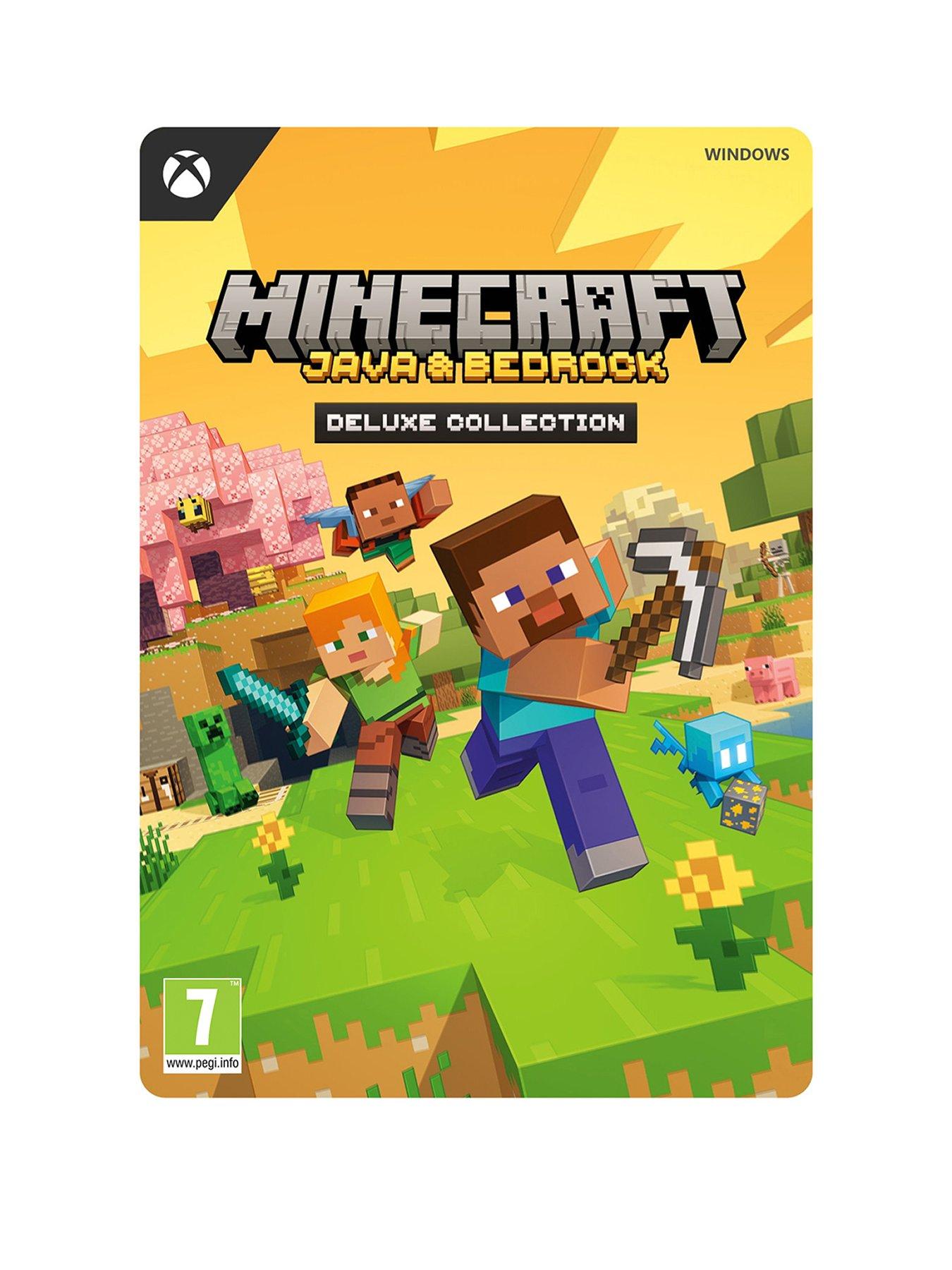  image of xbox-series-x-minecraft-java-amp-bedrock-deluxe-collection