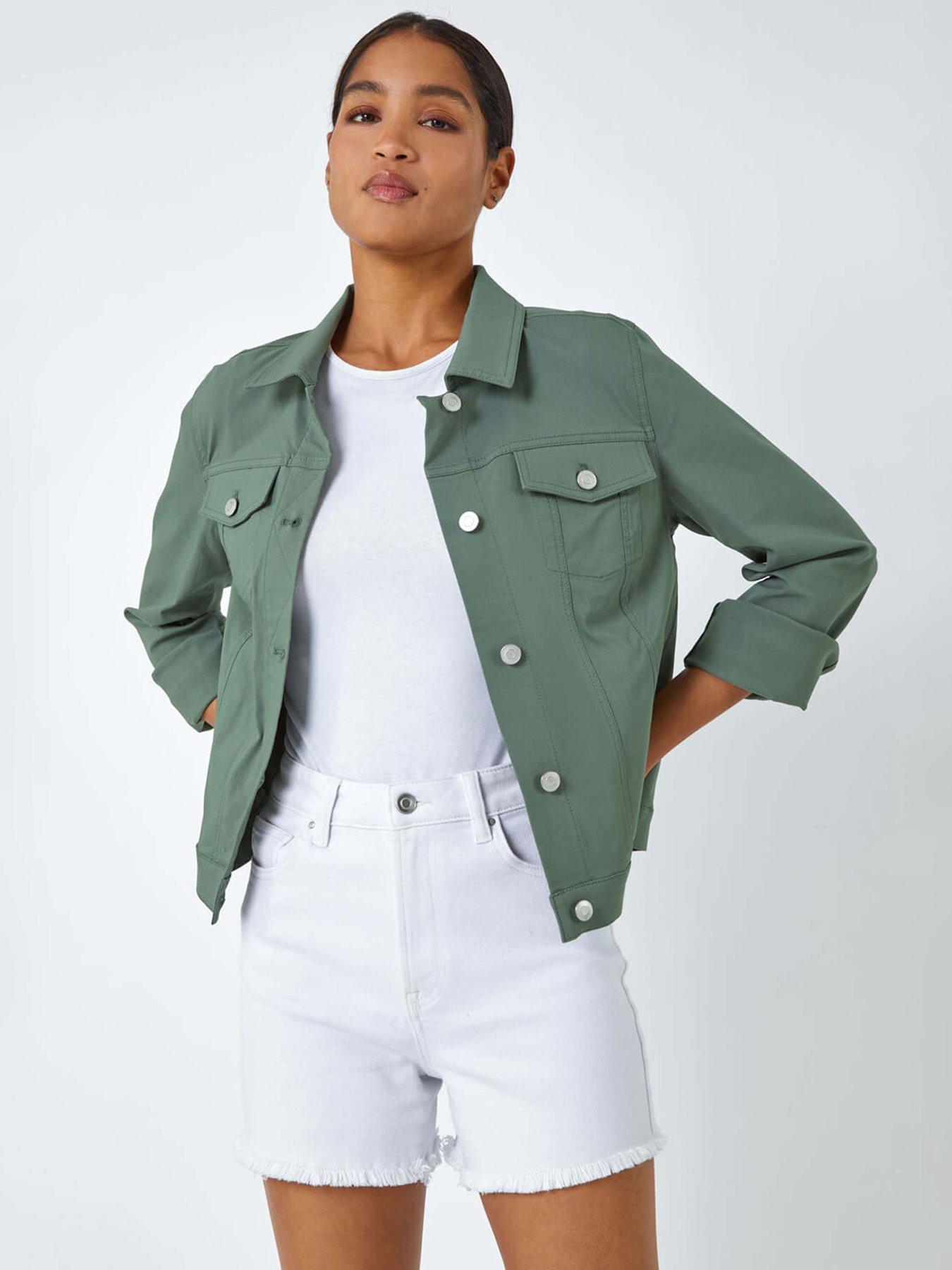 undefined Stretch Pocket Detail Jacket
