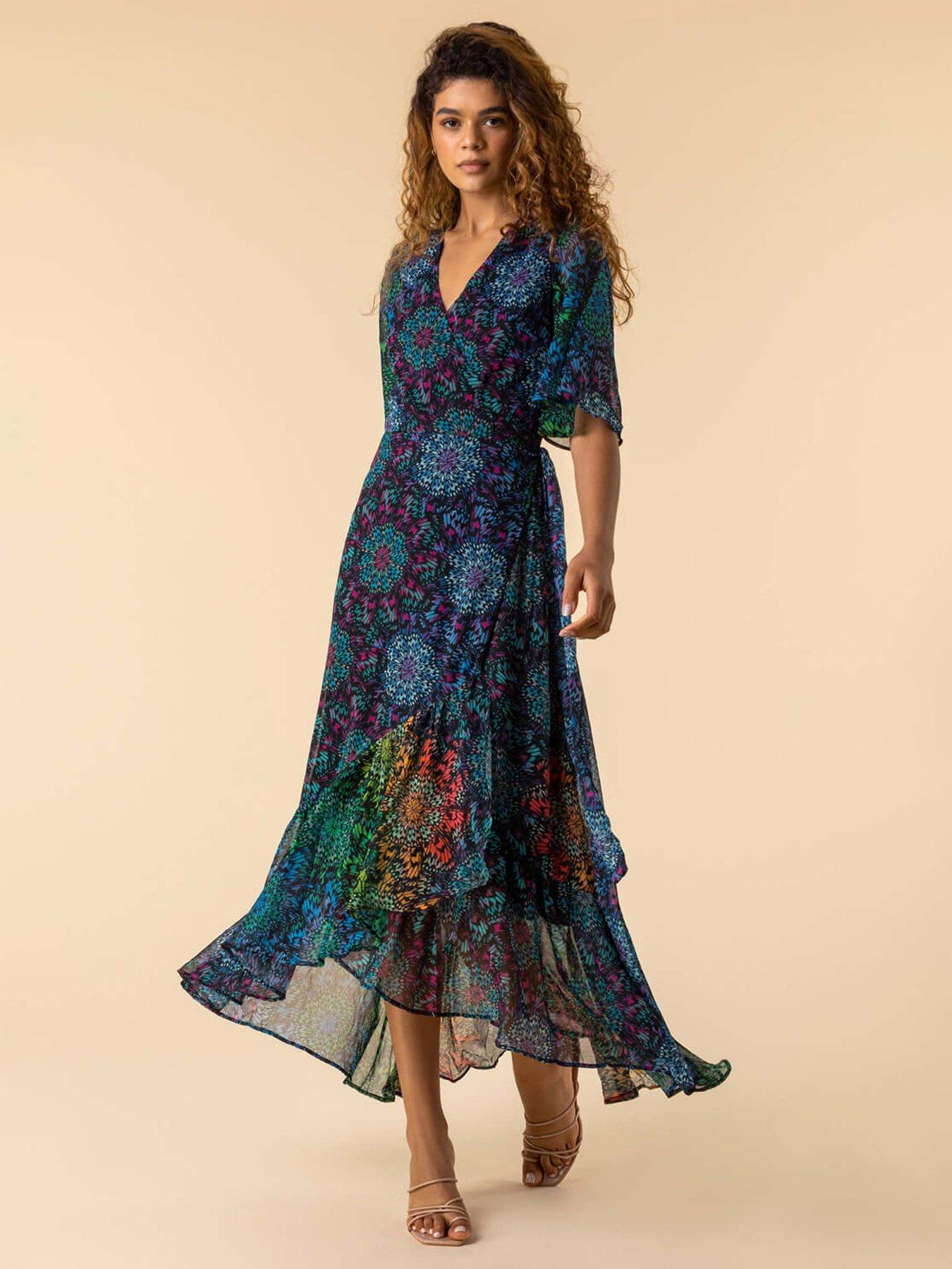 roman-abstract-print-maxi-wrap-dress