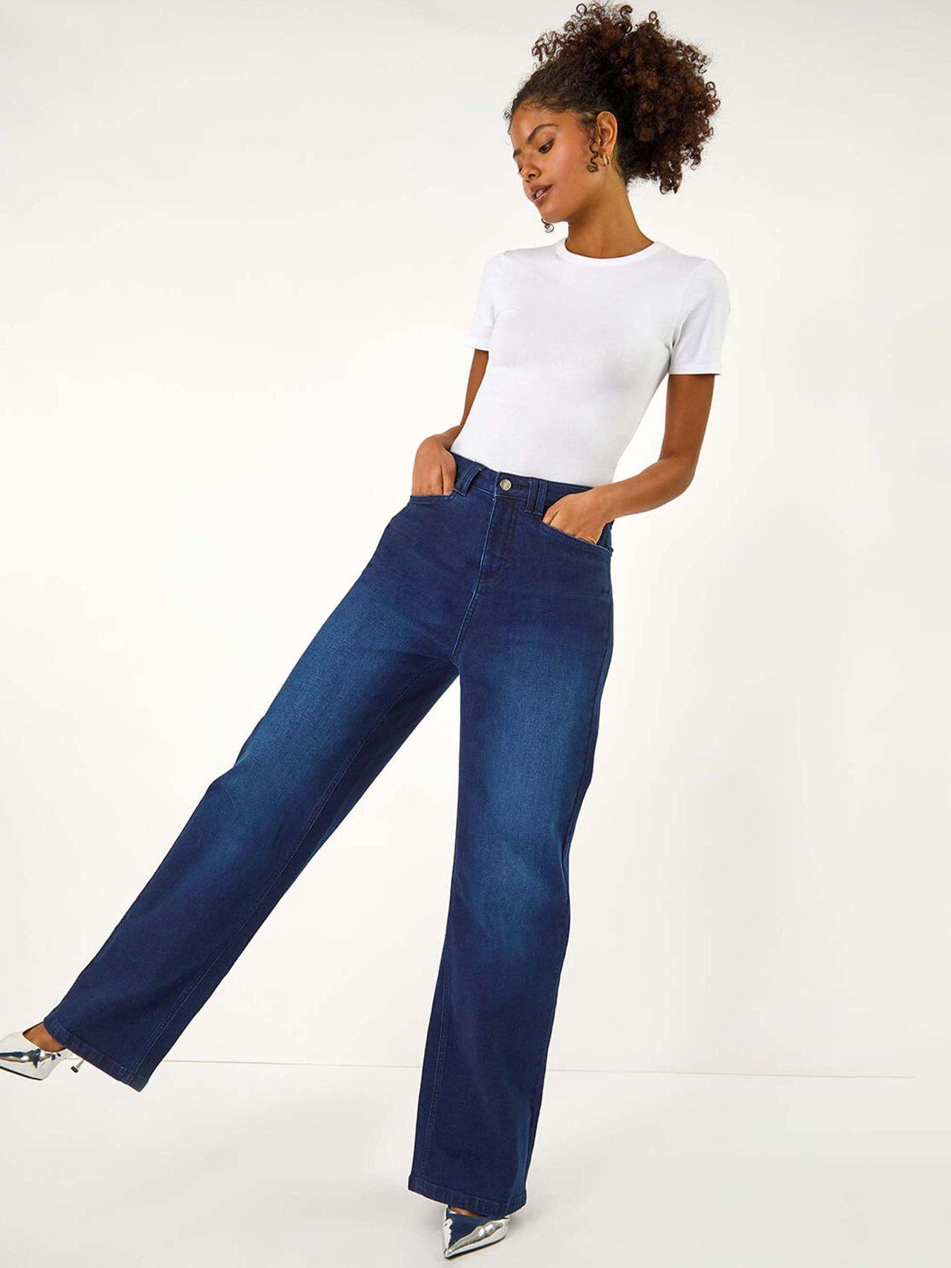  image of roman-denim-stretch-wide-leg-jeans