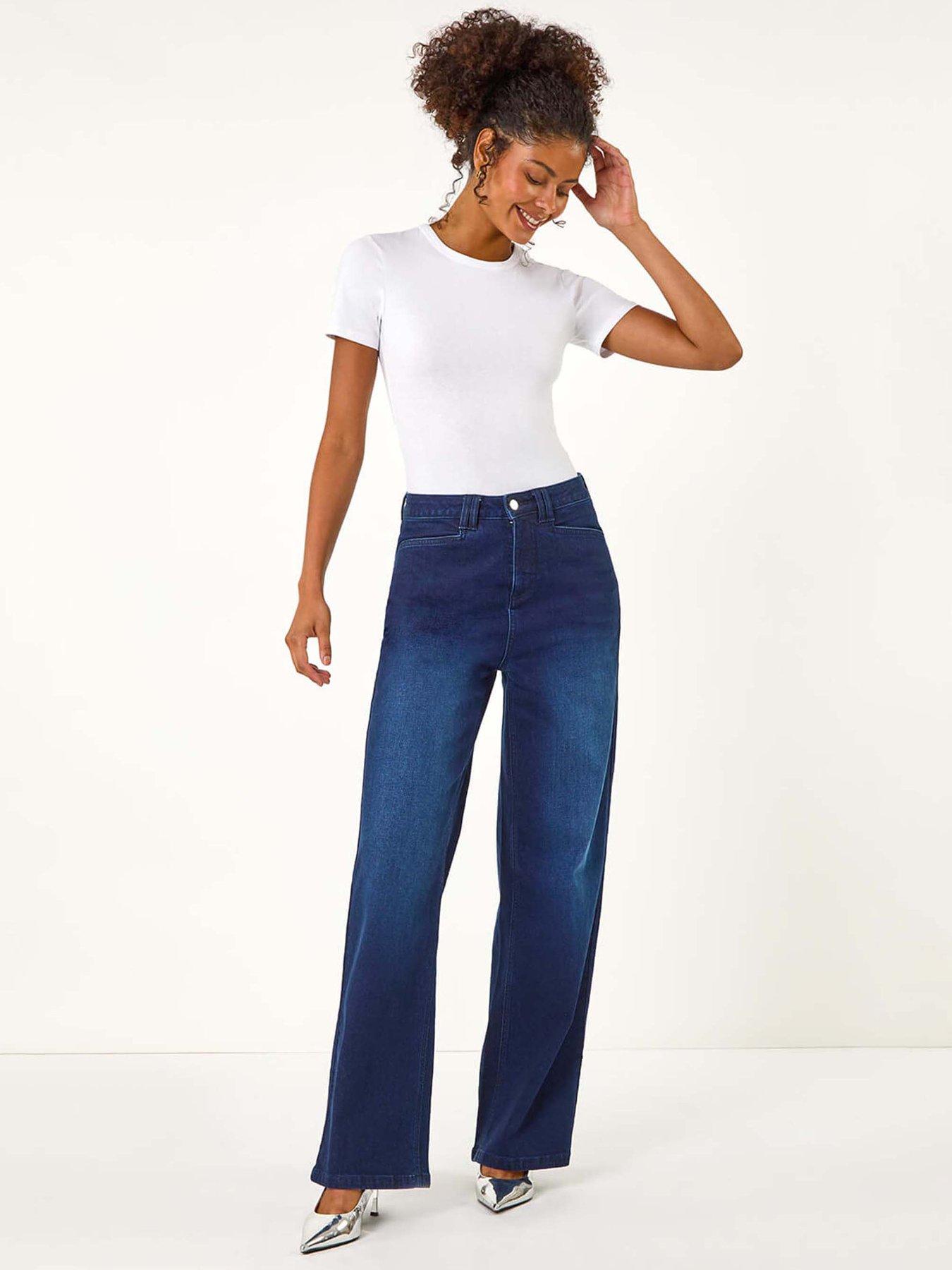  image of roman-denim-stretch-wide-leg-jeans
