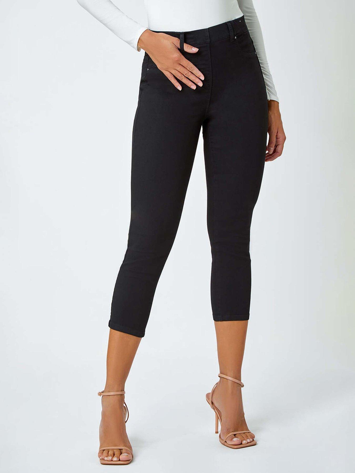 undefined Cropped Stretch Denim Jegging