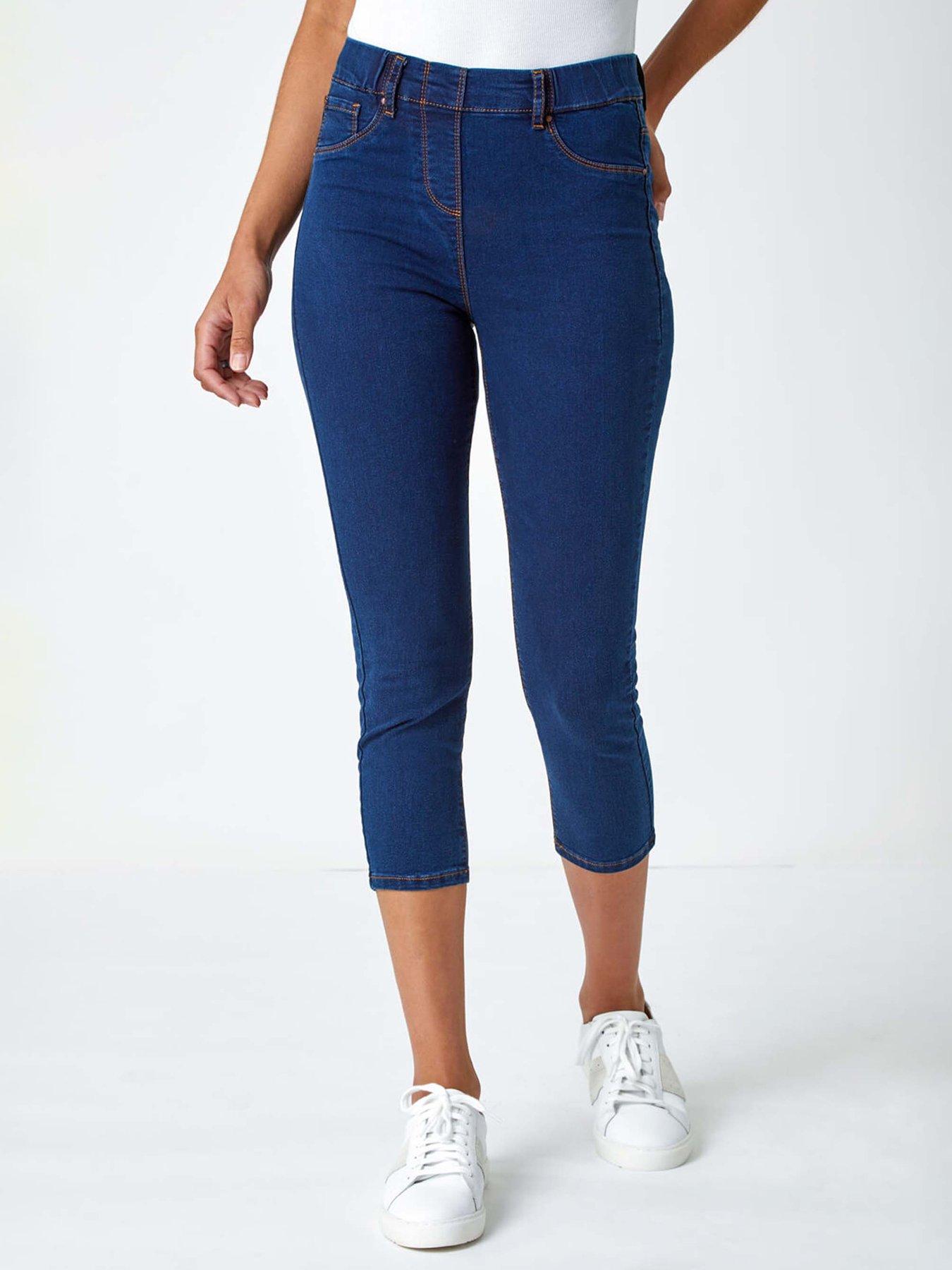 undefined Cropped Stretch Denim Jegging