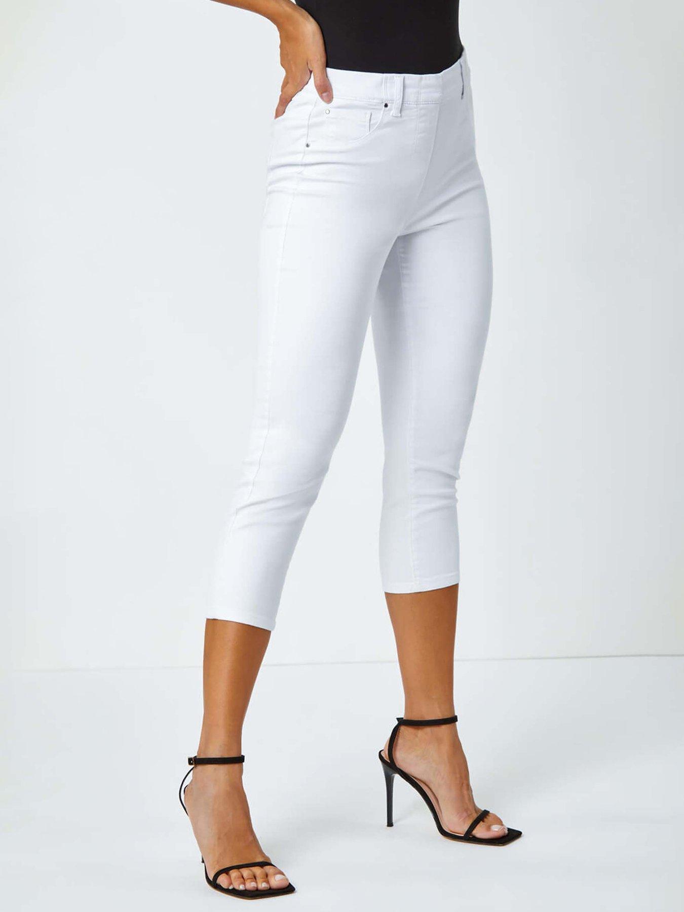 undefined Cropped Stretch Denim Jegging