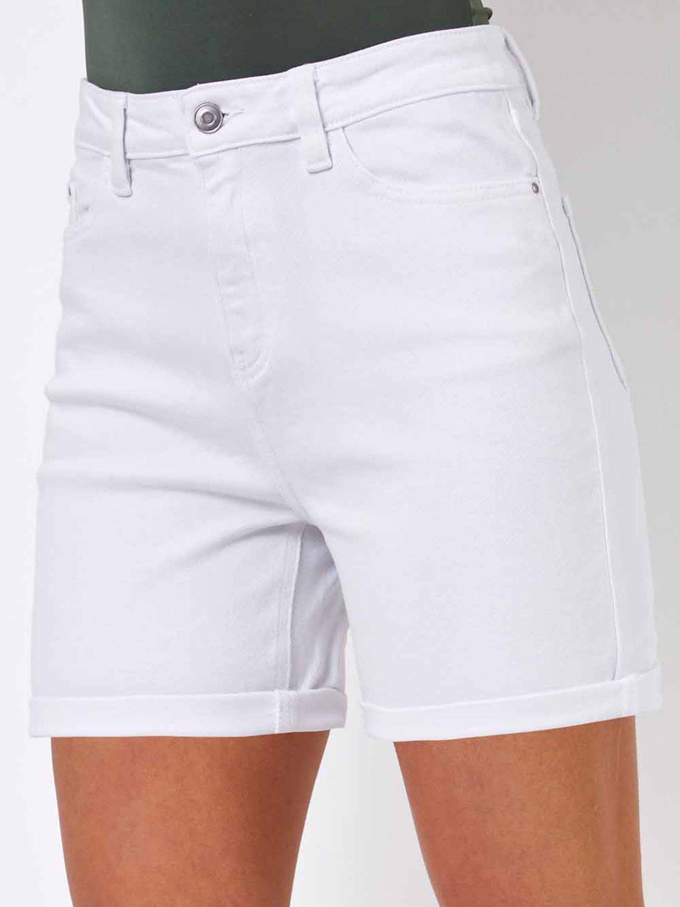  image of roman-stretch-denim-mom-shorts
