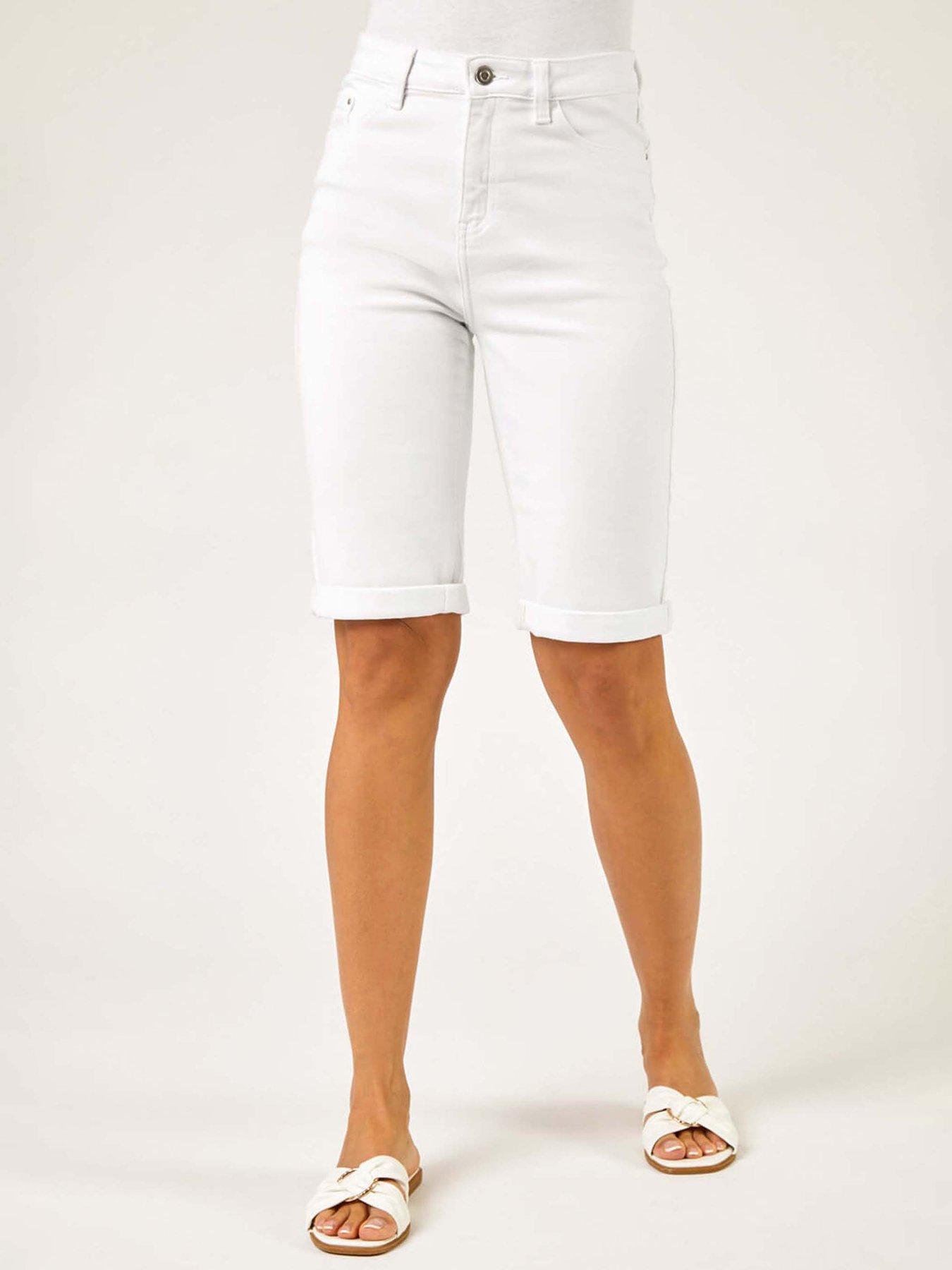  image of roman-essential-stretch-knee-length-shorts