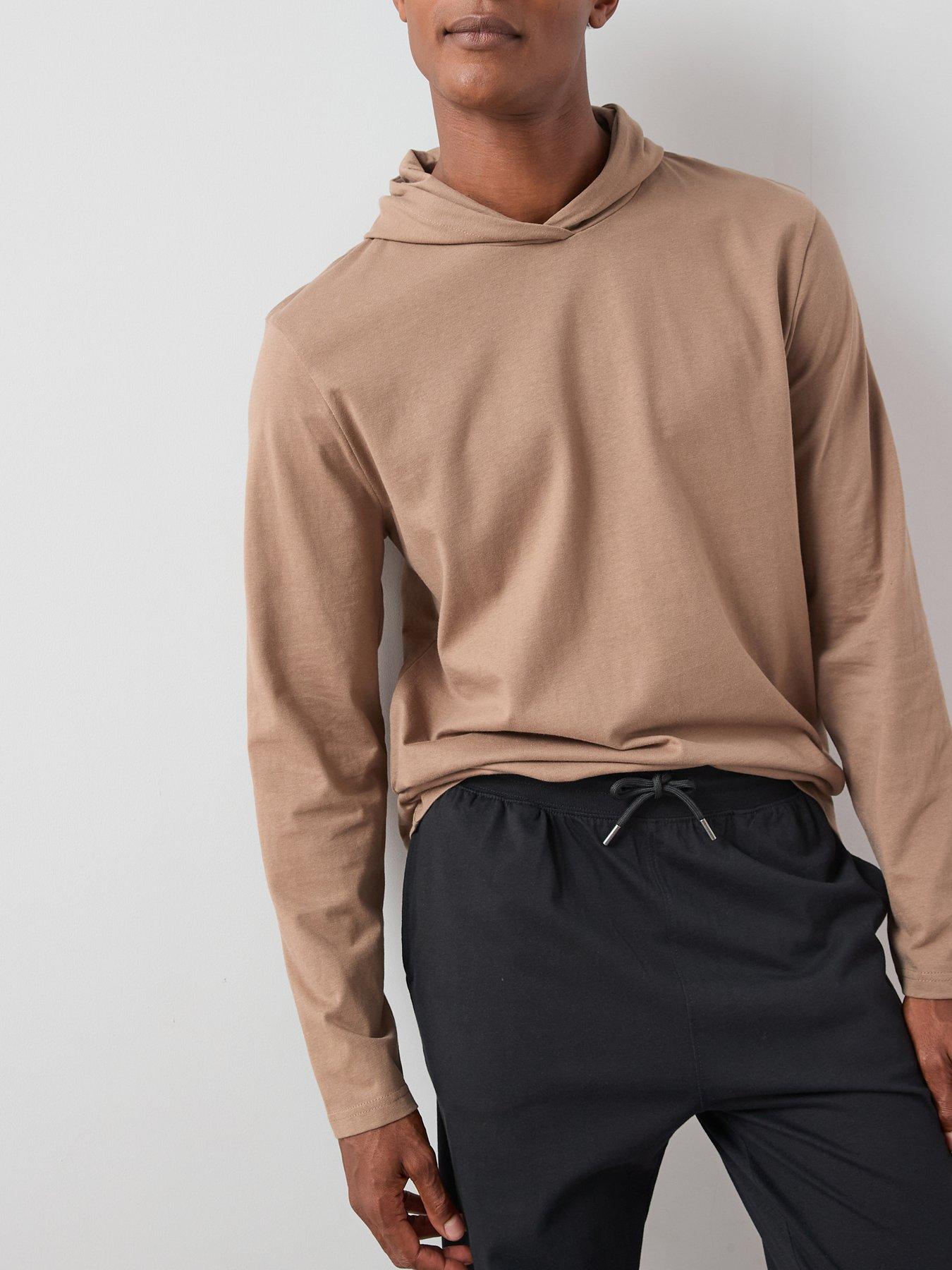 Image 4 of 6 of The Very Collection Jersey Hoody with Jogger - Brown/Black