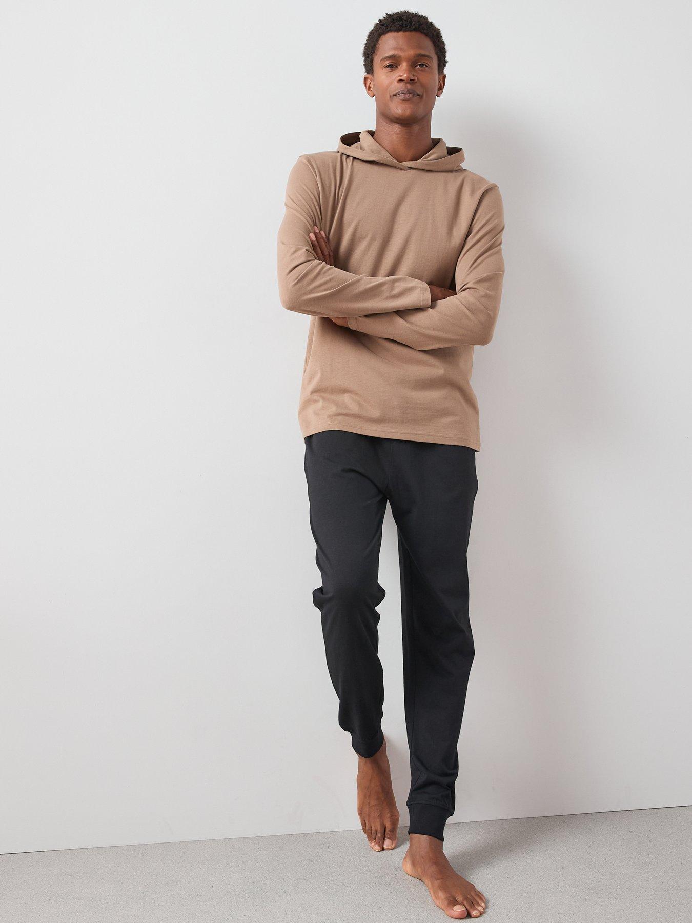 Image 5 of 6 of The Very Collection Jersey Hoody with Jogger - Brown/Black