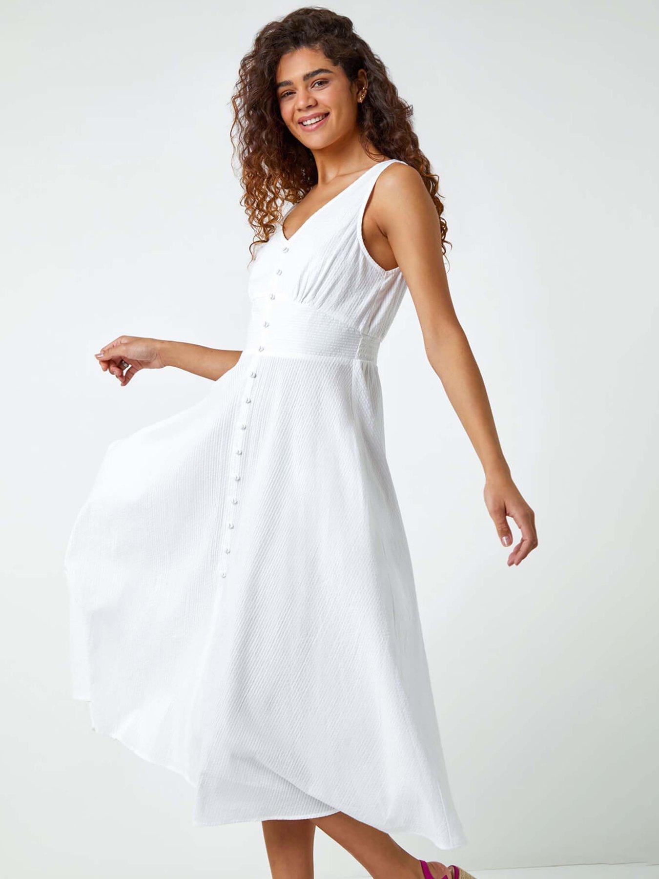 roman-button-detail-cotton-midi-dress