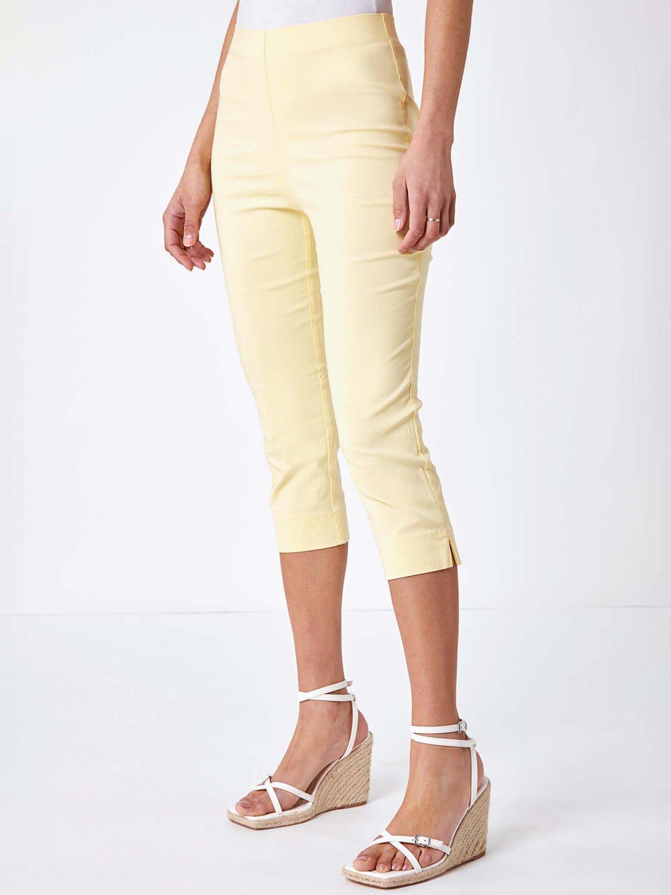 undefined Cropped Stretch Trouser