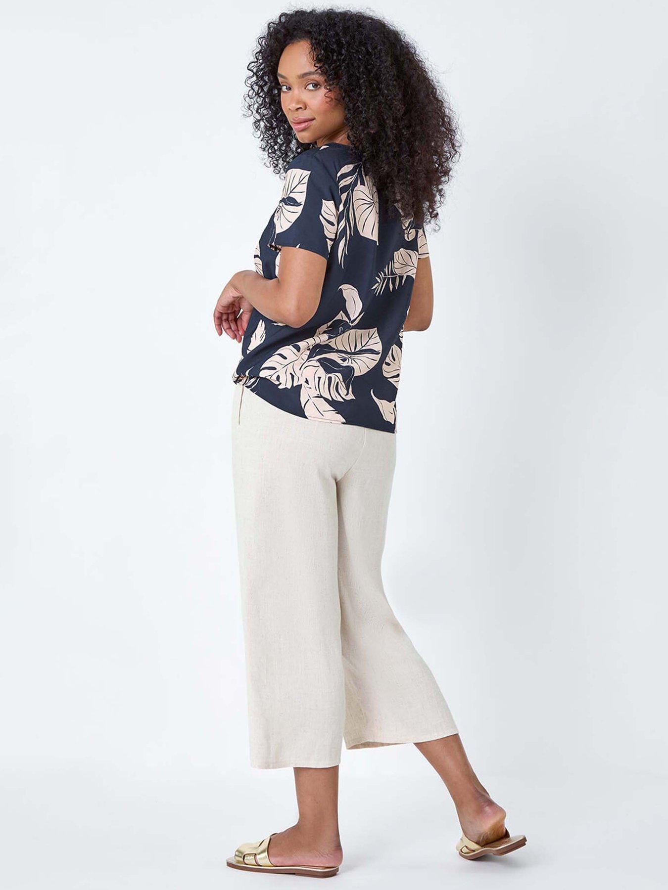  image of roman-petite-tropical-tie-detail-top