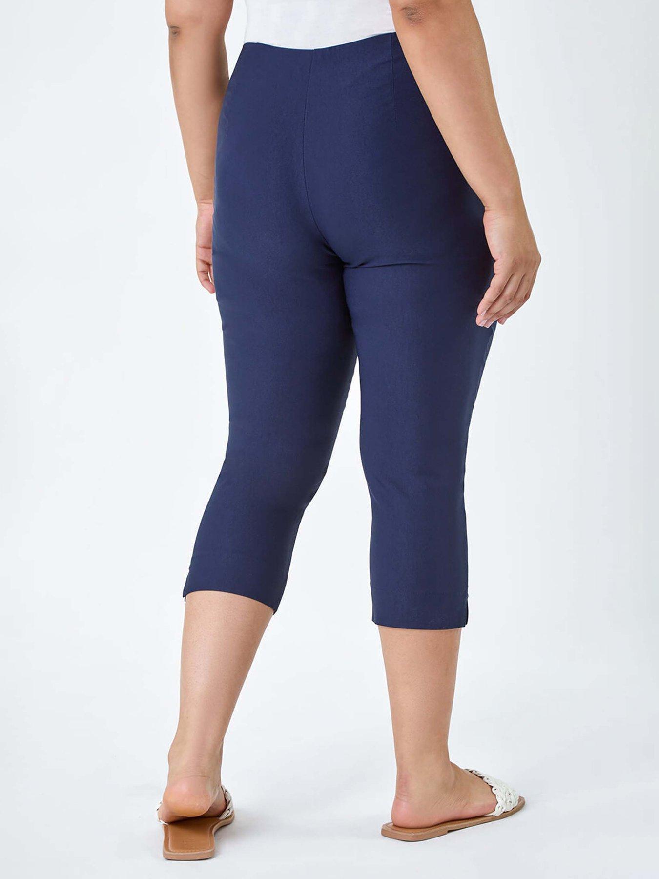 Image 2 of 5 of Roman Curve Cropped Stretch Trouser