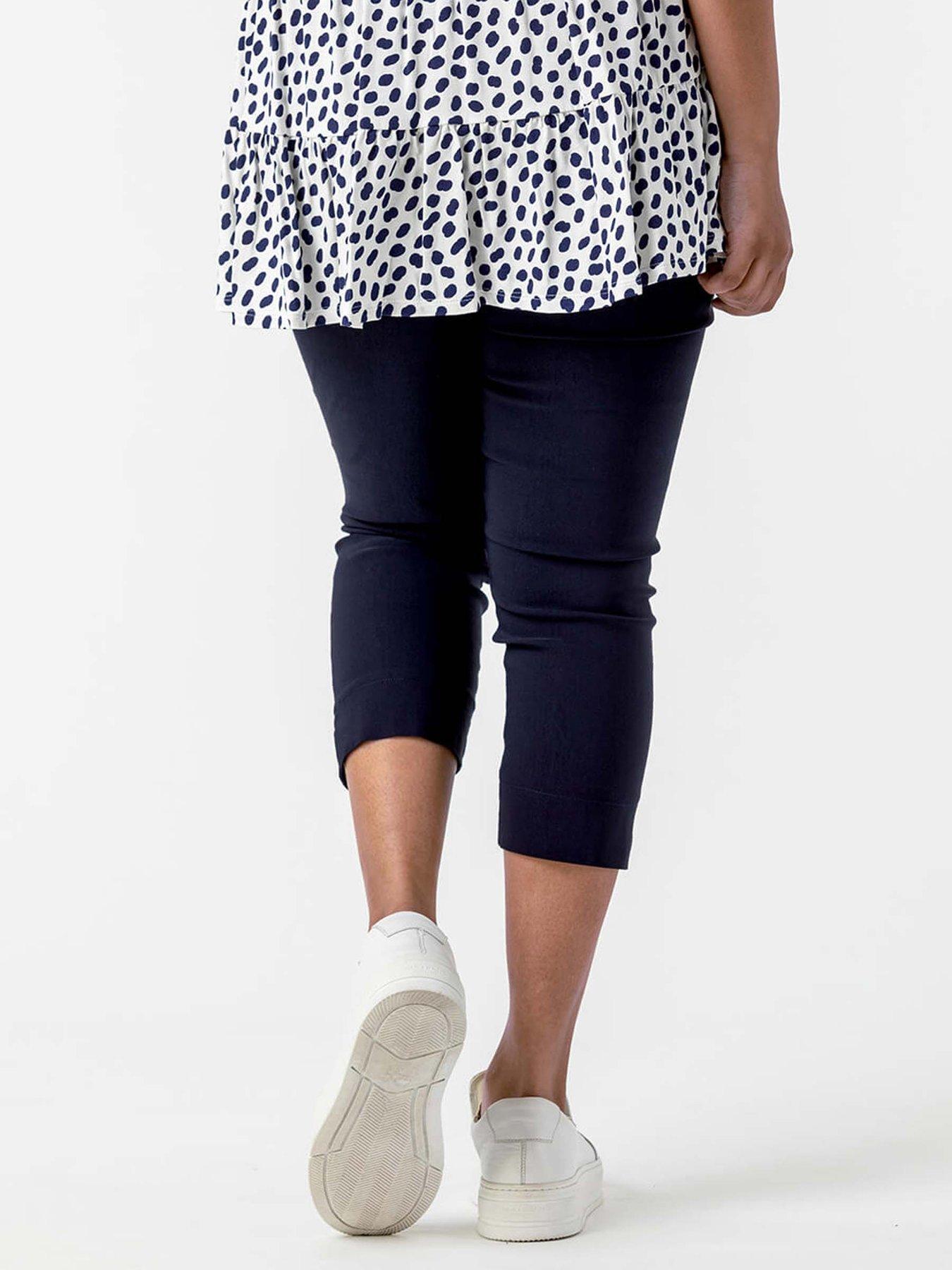 Image 5 of 5 of Roman Curve Cropped Stretch Trouser