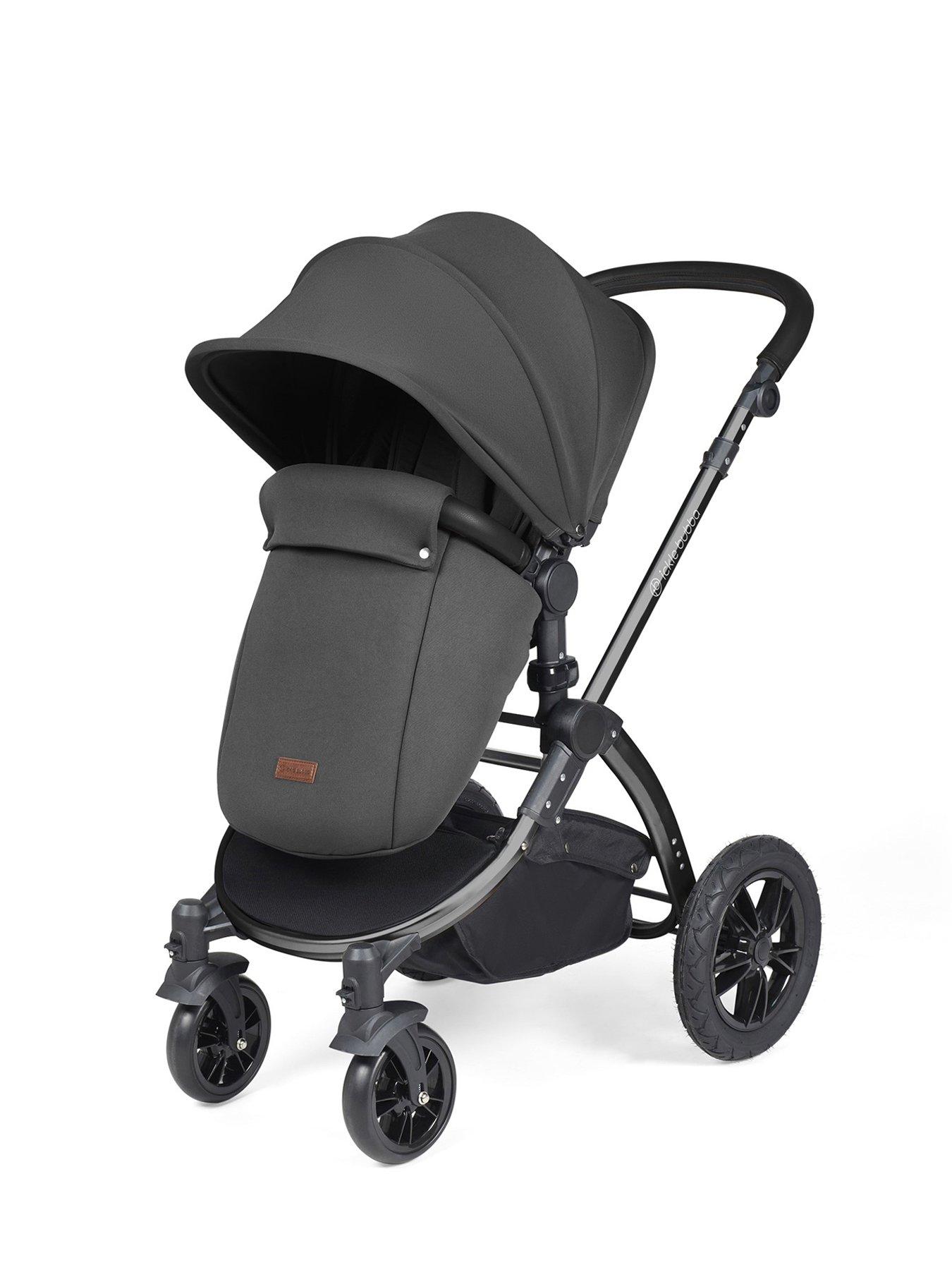  image of ickle-bubba-stomp-luxe-aio-i-size-amp-isofix-base-black-charcoal-grey-black