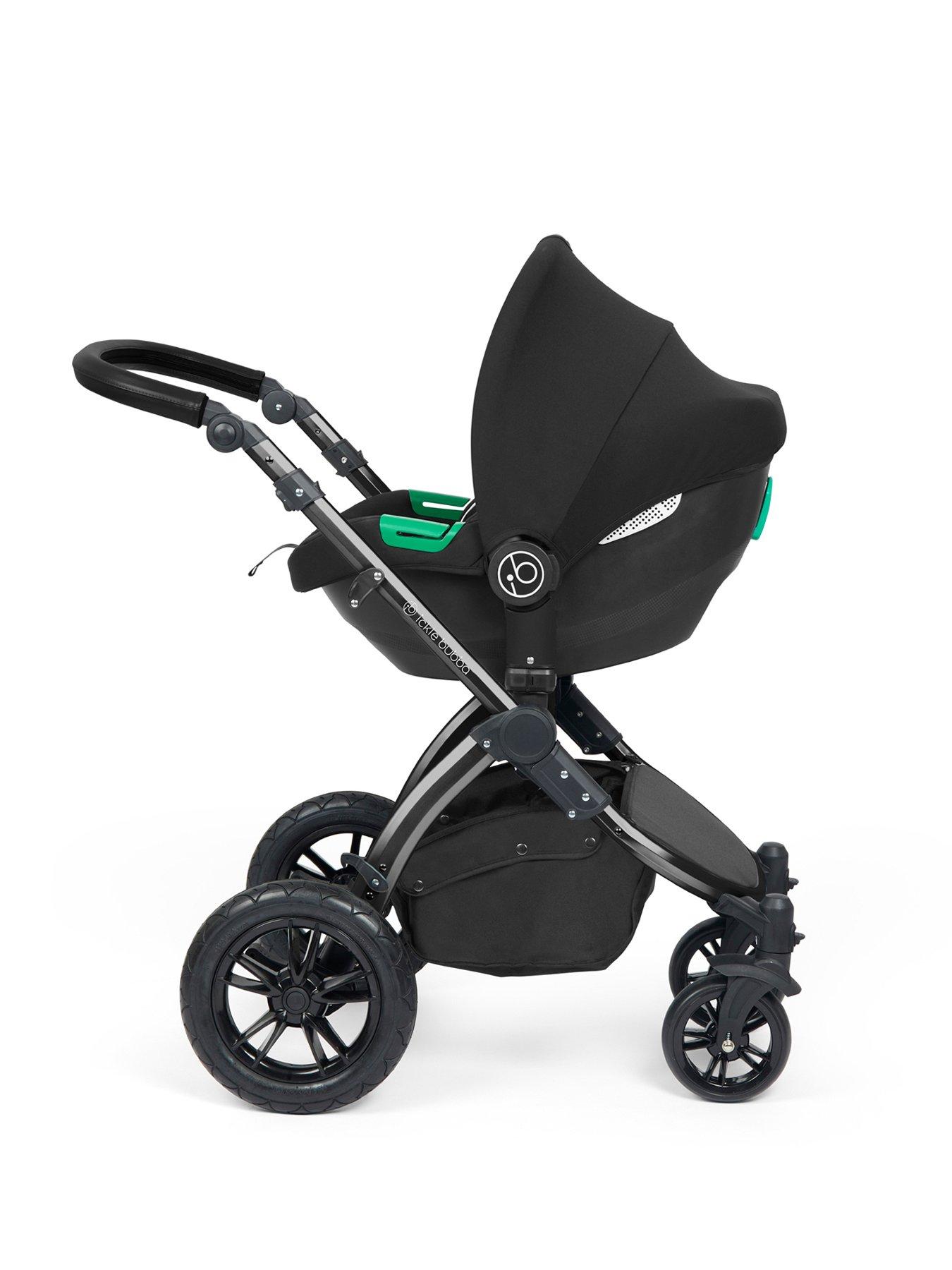  image of ickle-bubba-stomp-luxe-aio-i-size-amp-isofix-base-black-charcoal-grey-black